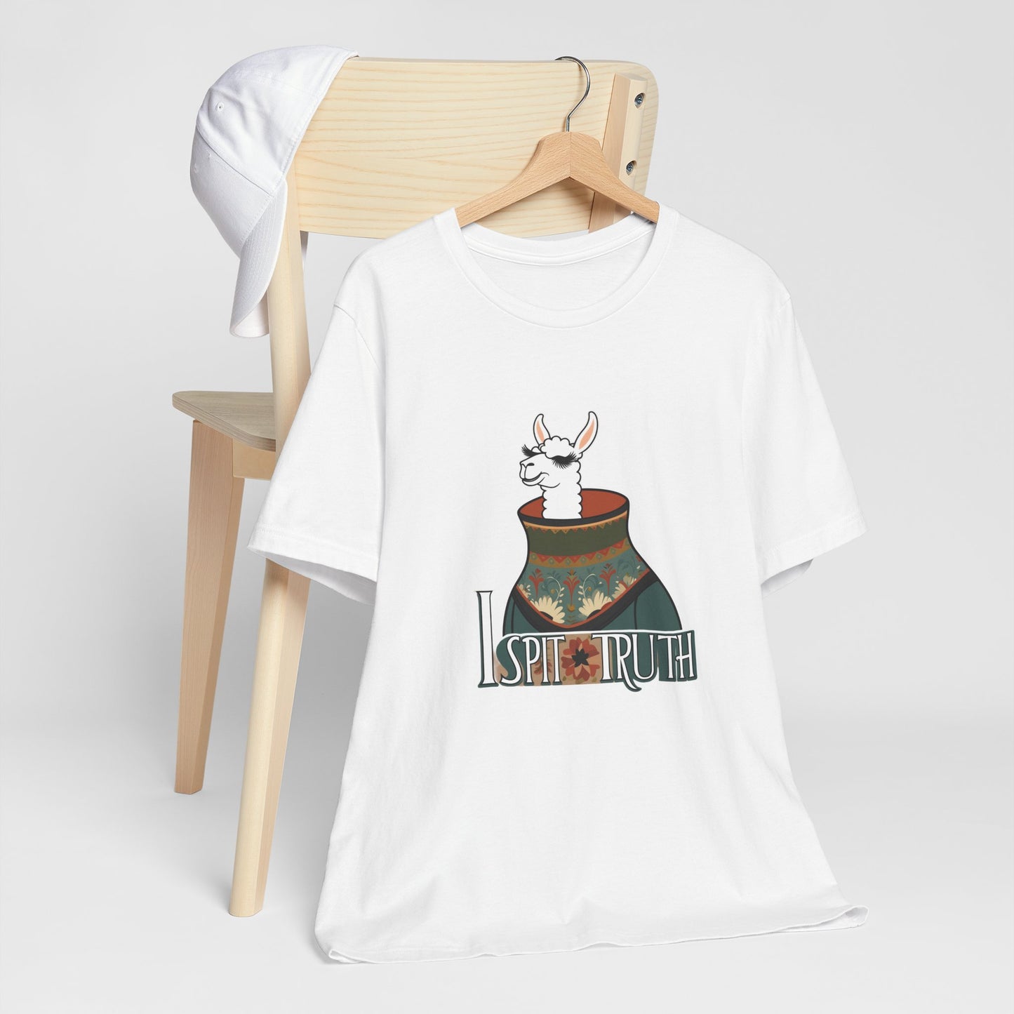 Funny Llama Graphic Tee, Unisex T-Shirt, Gift for Llama Lovers, Casual Wear, Quirky Humor Shirt