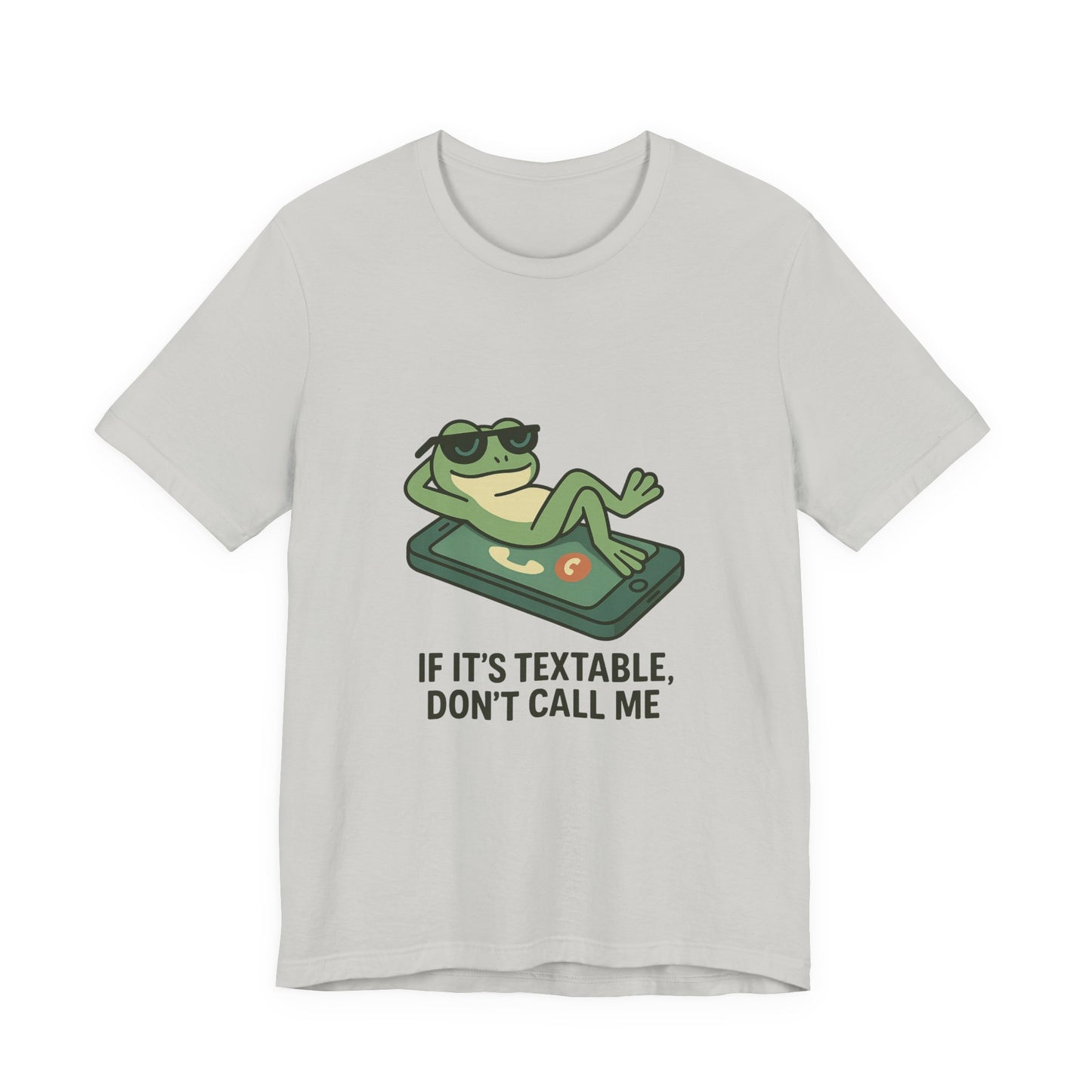 Chill Frog T-Shirt, Funny Graphic Tee, Relaxed Unisex Wear, Gift for Friends, Casual Style Shirt, Perfect for Parties