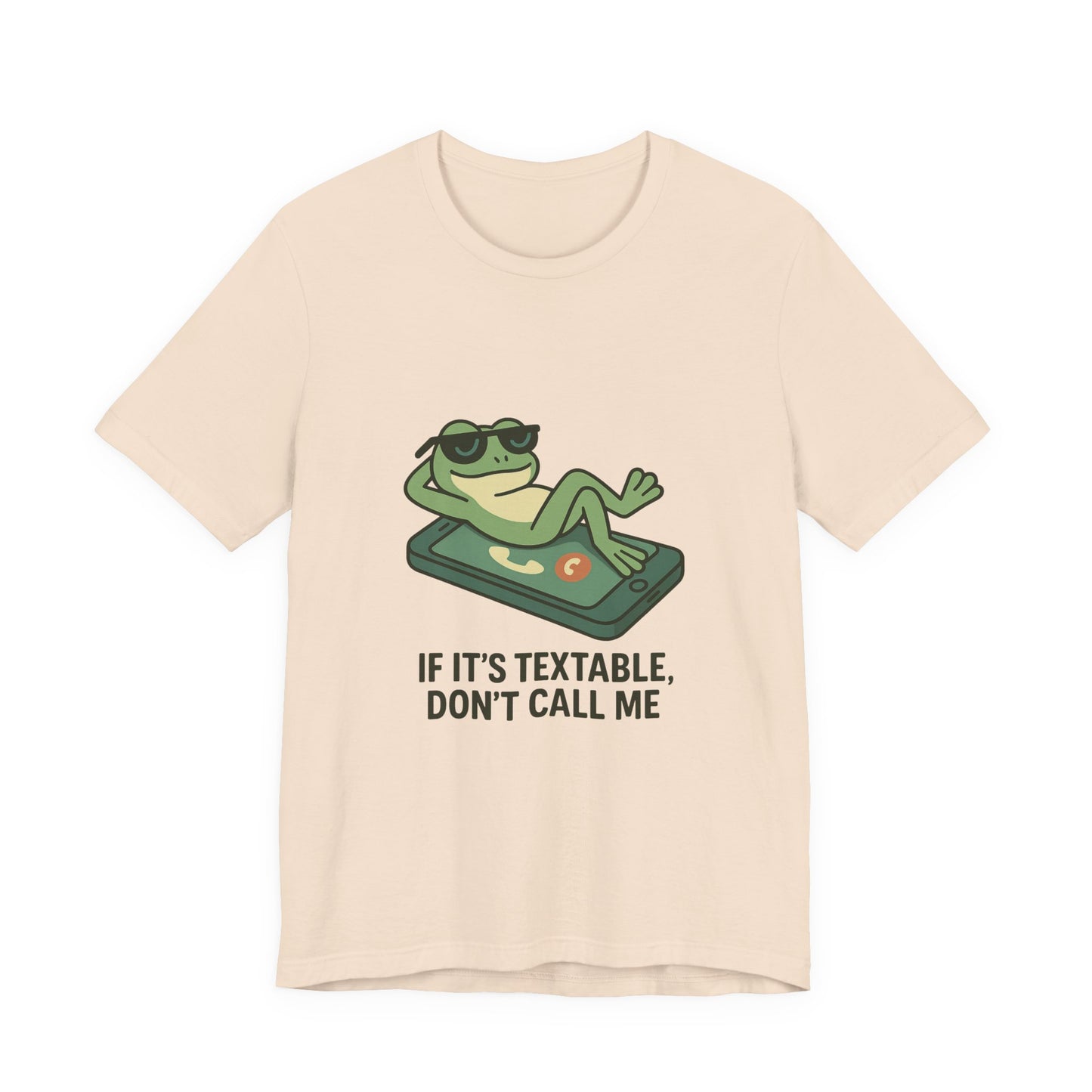 Chill Frog T-Shirt, Funny Graphic Tee, Relaxed Unisex Wear, Gift for Friends, Casual Style Shirt, Perfect for Parties