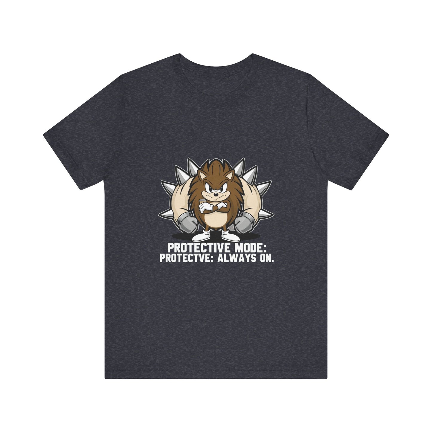 Protective Mode Unisex Jersey Tee - Always On, Gift for Him or Her, Funny T-Shirt, Casual Wear, Unique Graphic Tee