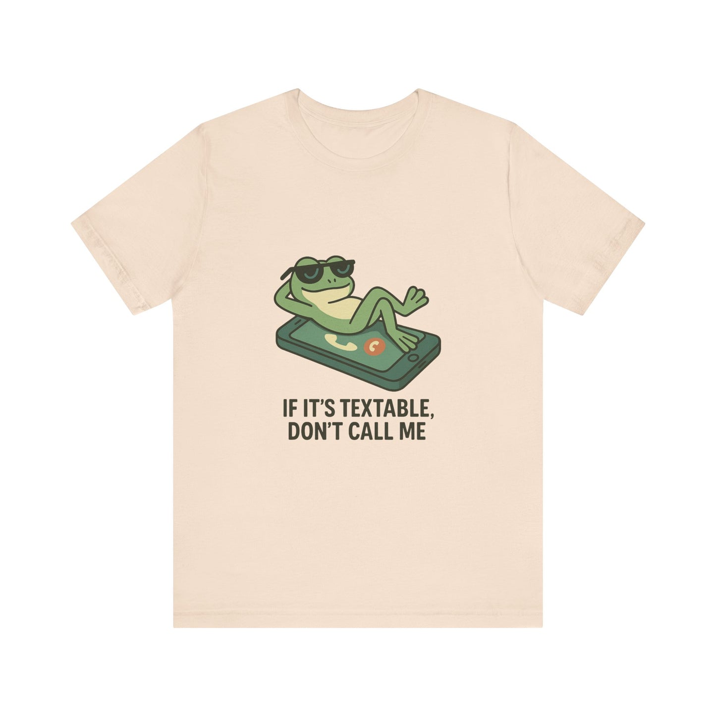 Chill Frog T-Shirt, Funny Graphic Tee, Relaxed Unisex Wear, Gift for Friends, Casual Style Shirt, Perfect for Parties