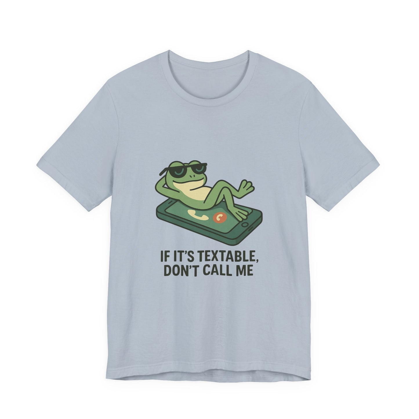 Chill Frog T-Shirt, Funny Graphic Tee, Relaxed Unisex Wear, Gift for Friends, Casual Style Shirt, Perfect for Parties
