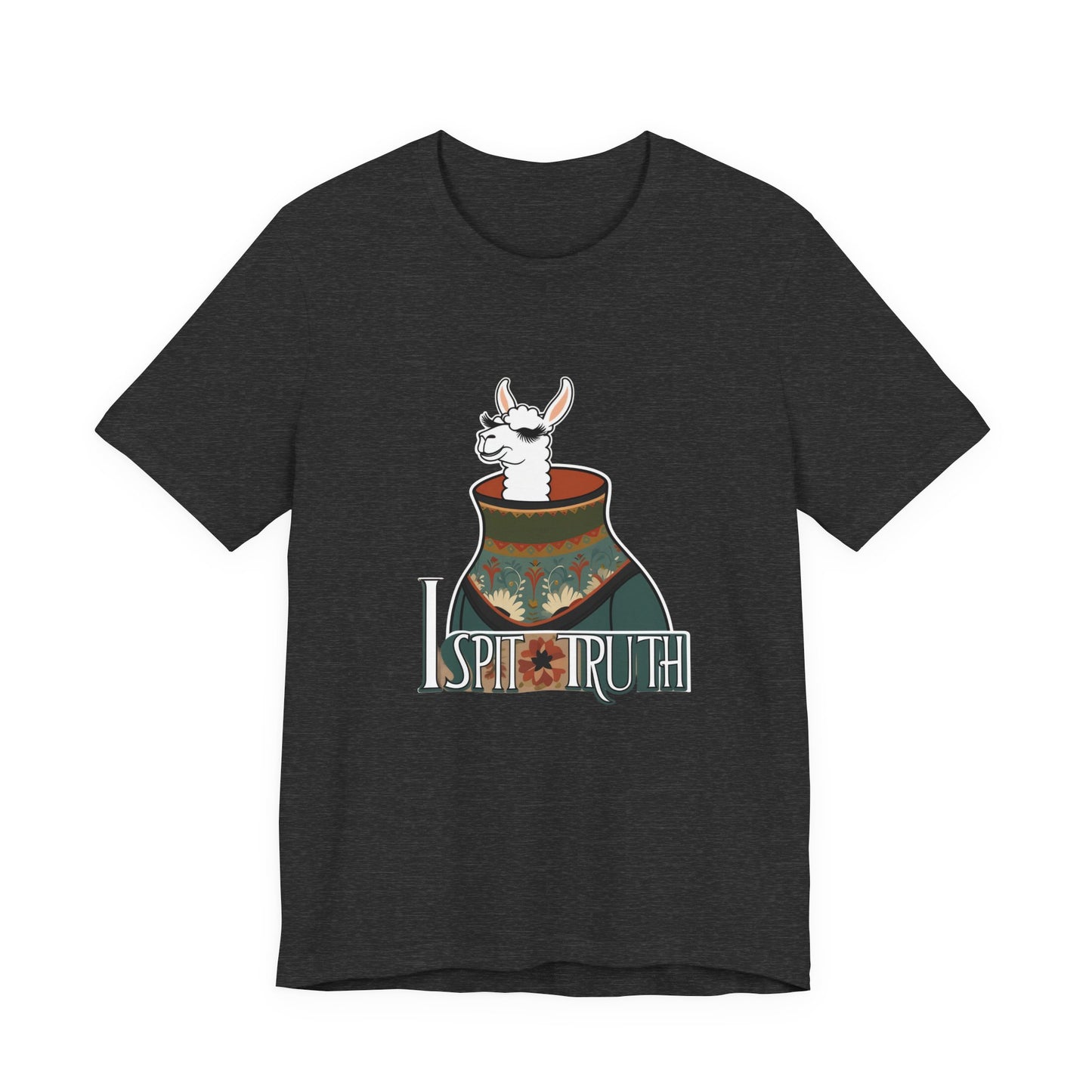 Funny Llama Graphic Tee, Unisex T-Shirt, Gift for Llama Lovers, Casual Wear, Quirky Humor Shirt