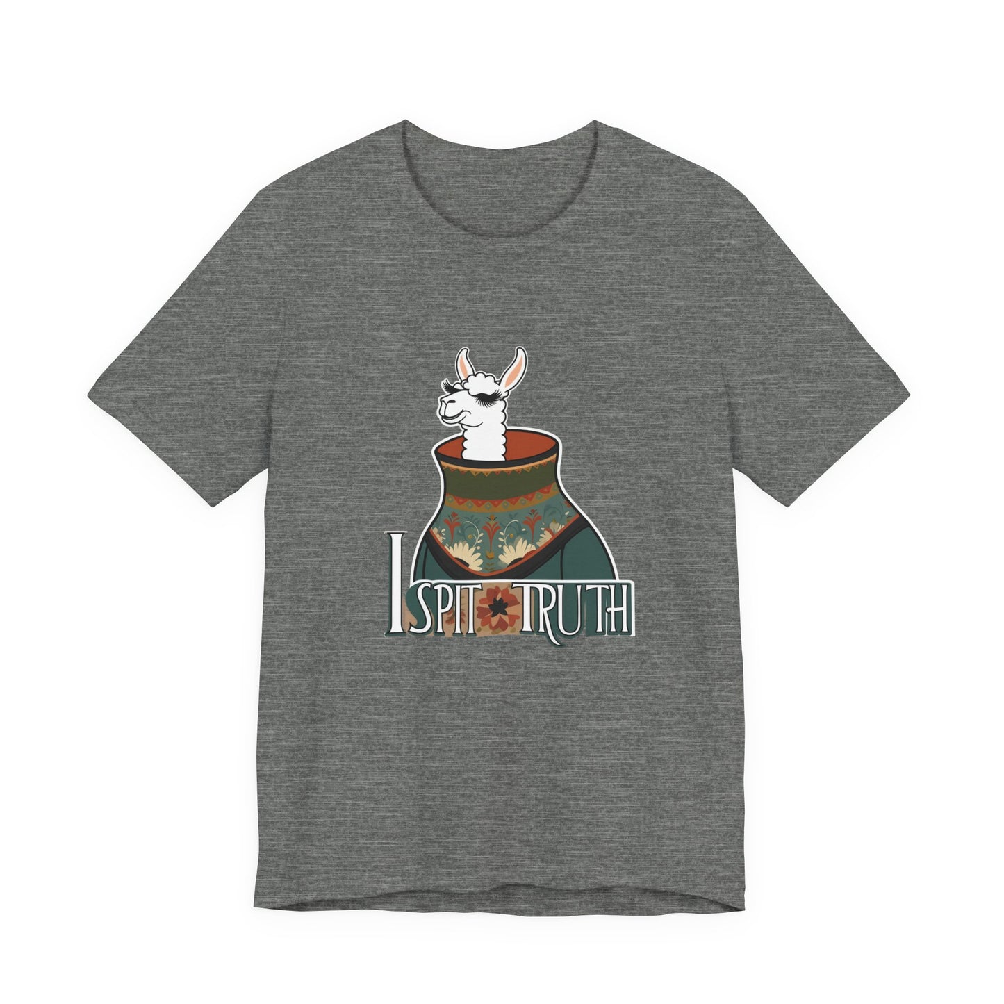 Funny Llama Graphic Tee, Unisex T-Shirt, Gift for Llama Lovers, Casual Wear, Quirky Humor Shirt