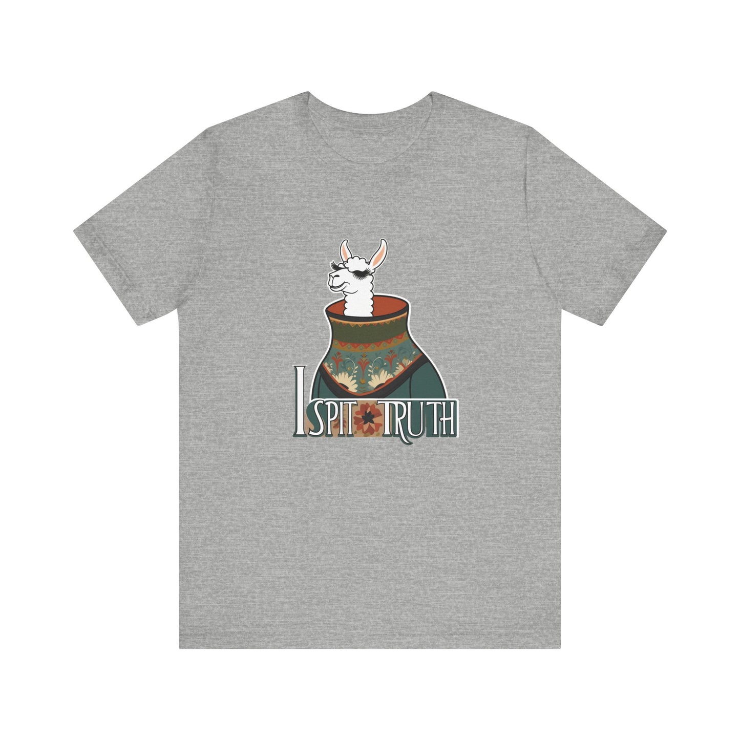 Funny Llama Graphic Tee, Unisex T-Shirt, Gift for Llama Lovers, Casual Wear, Quirky Humor Shirt