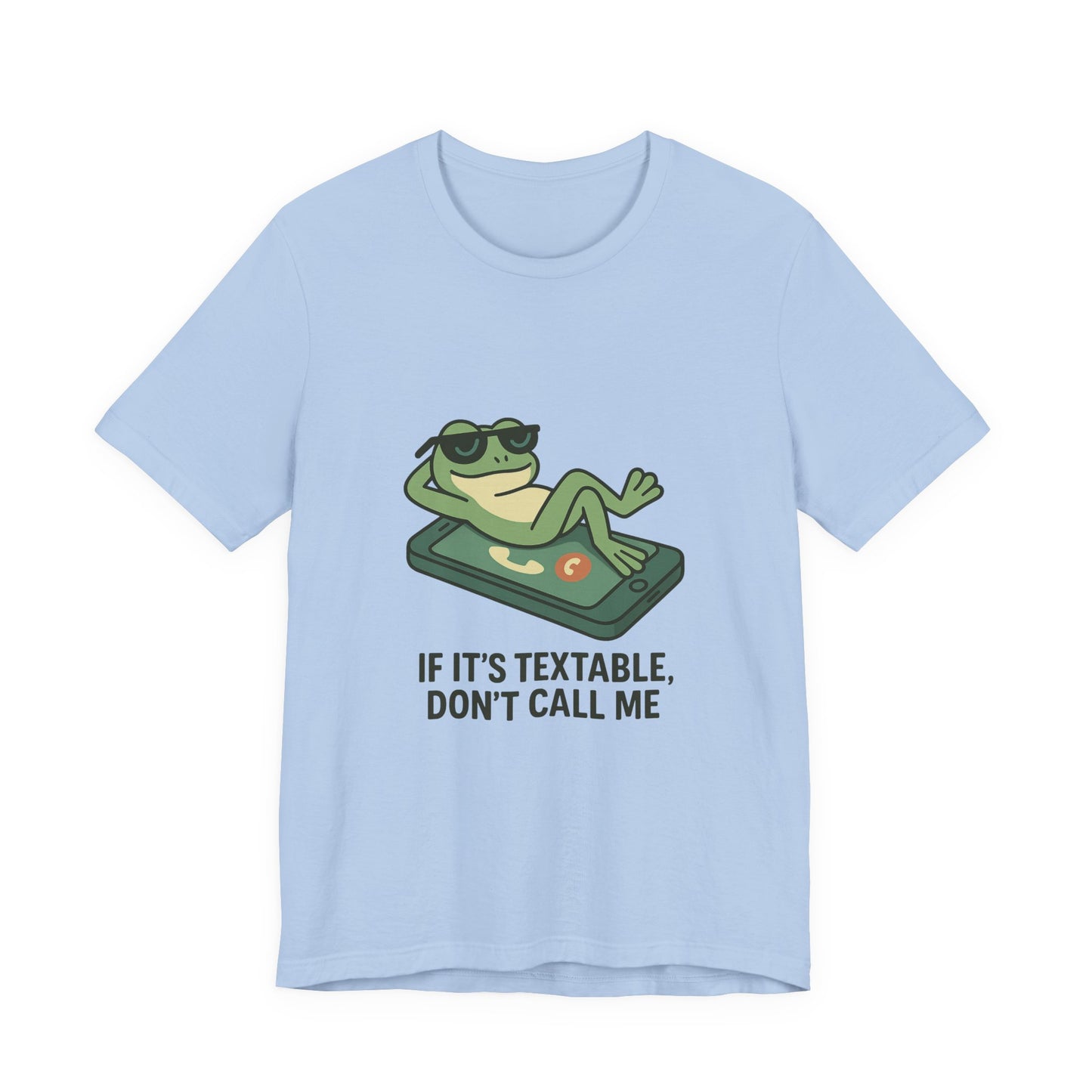 Chill Frog T-Shirt, Funny Graphic Tee, Relaxed Unisex Wear, Gift for Friends, Casual Style Shirt, Perfect for Parties