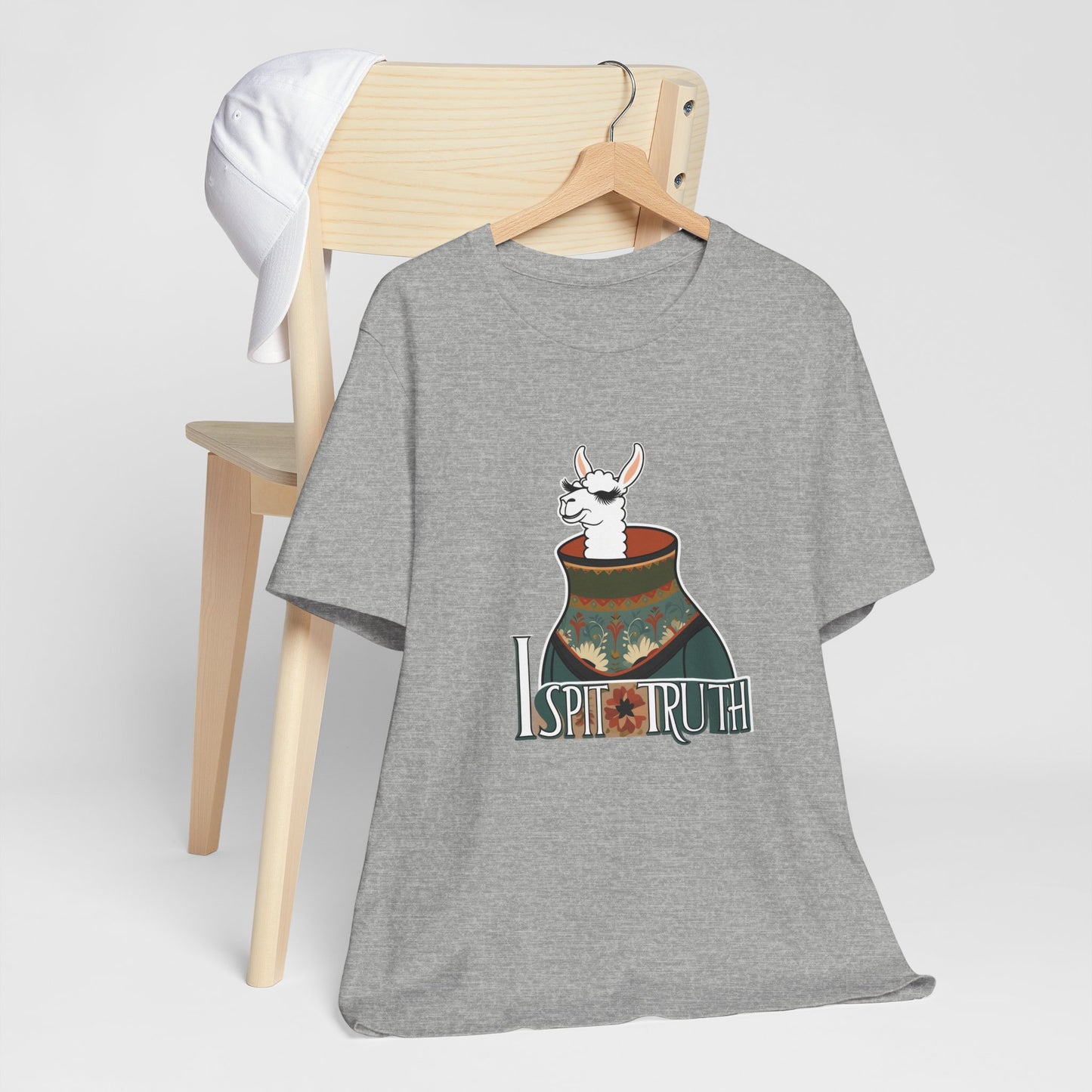 Funny Llama Graphic Tee, Unisex T-Shirt, Gift for Llama Lovers, Casual Wear, Quirky Humor Shirt