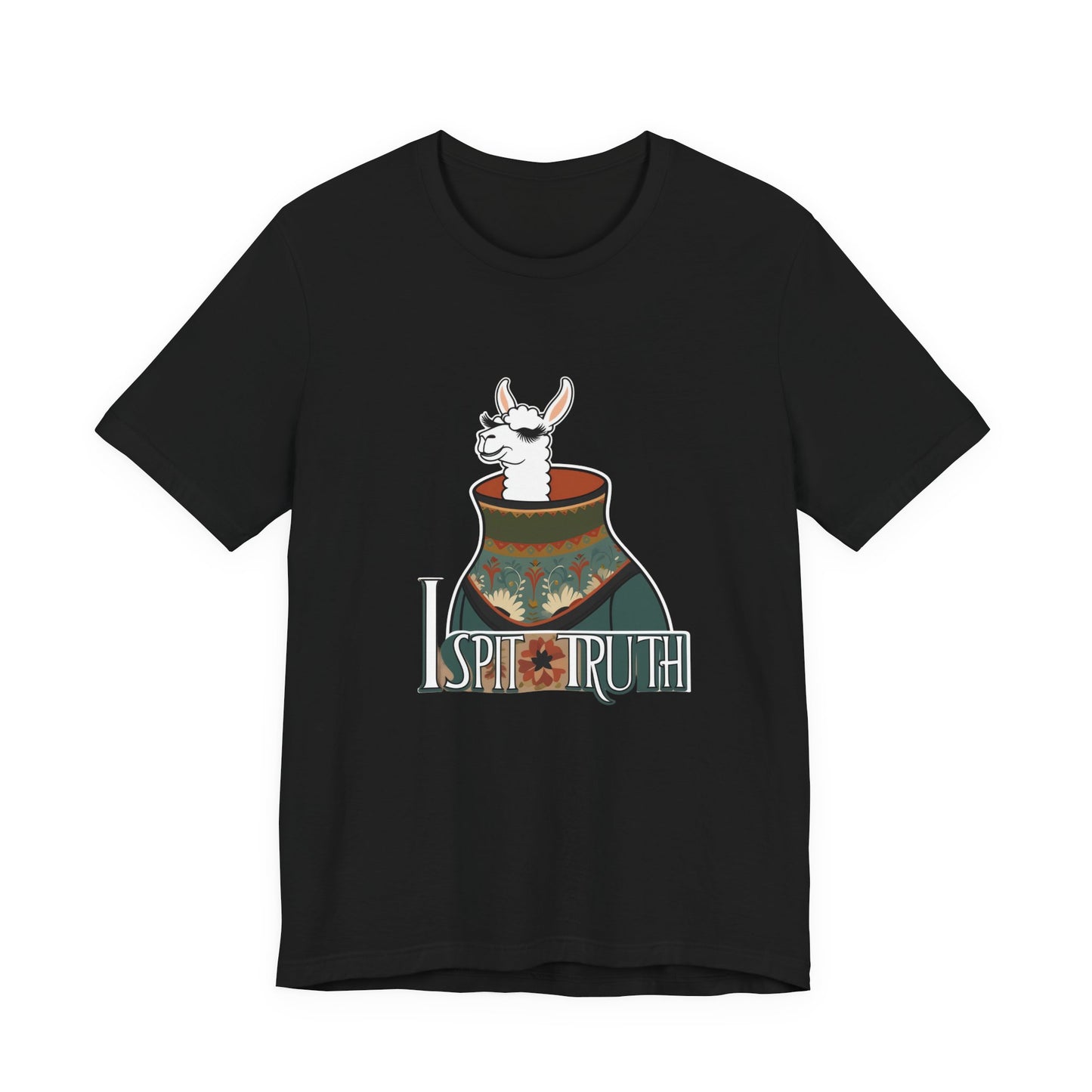 Funny Llama Graphic Tee, Unisex T-Shirt, Gift for Llama Lovers, Casual Wear, Quirky Humor Shirt