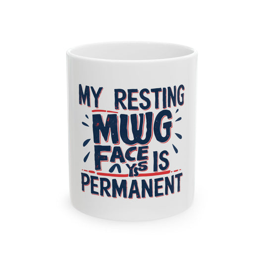 Humorous Ceramic Mug, Fabulous Gift for Coffee Lovers, Perfect for Relaxation or Encouragement, Great for Birthdays, Friends' Gatherings