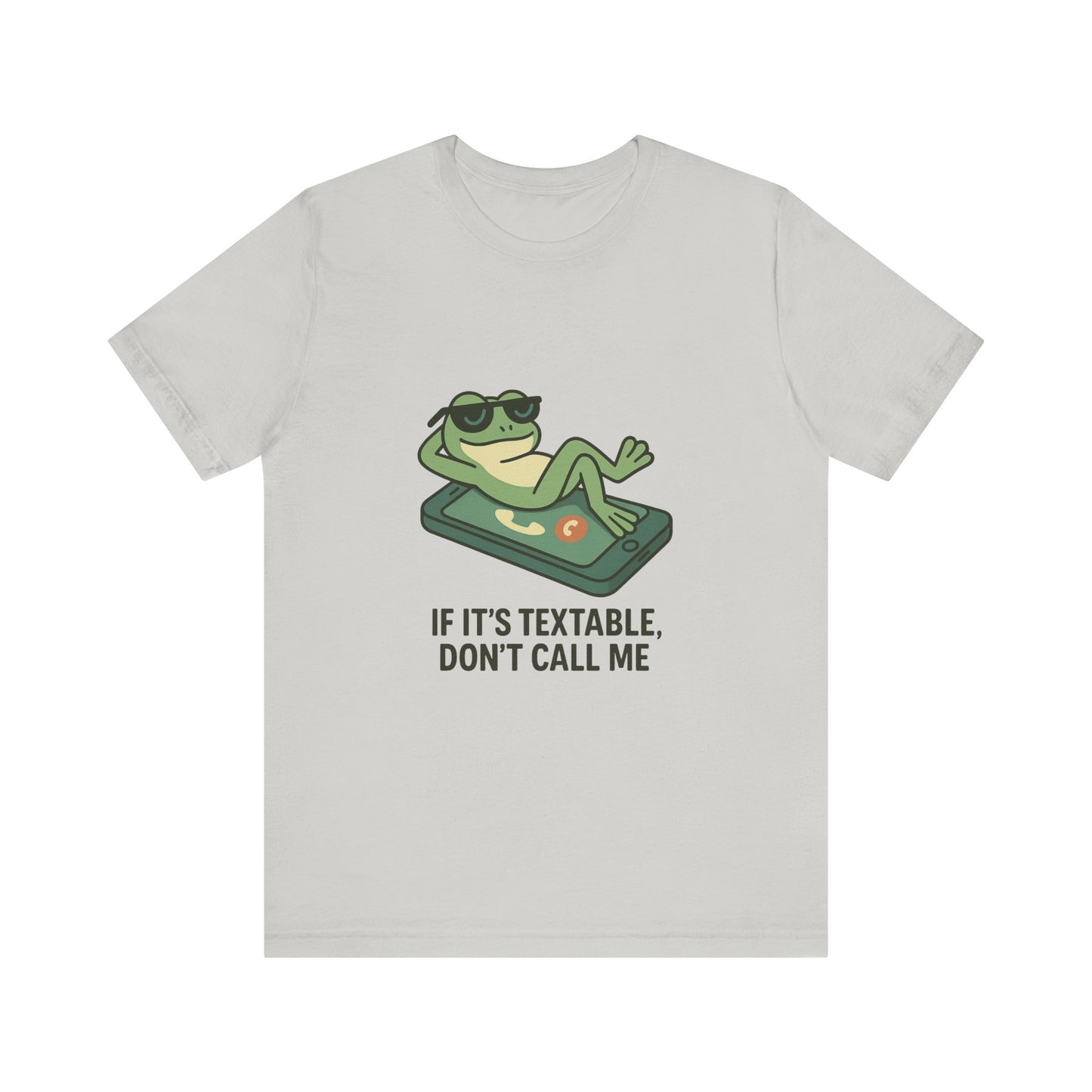 Chill Frog T-Shirt, Funny Graphic Tee, Relaxed Unisex Wear, Gift for Friends, Casual Style Shirt, Perfect for Parties