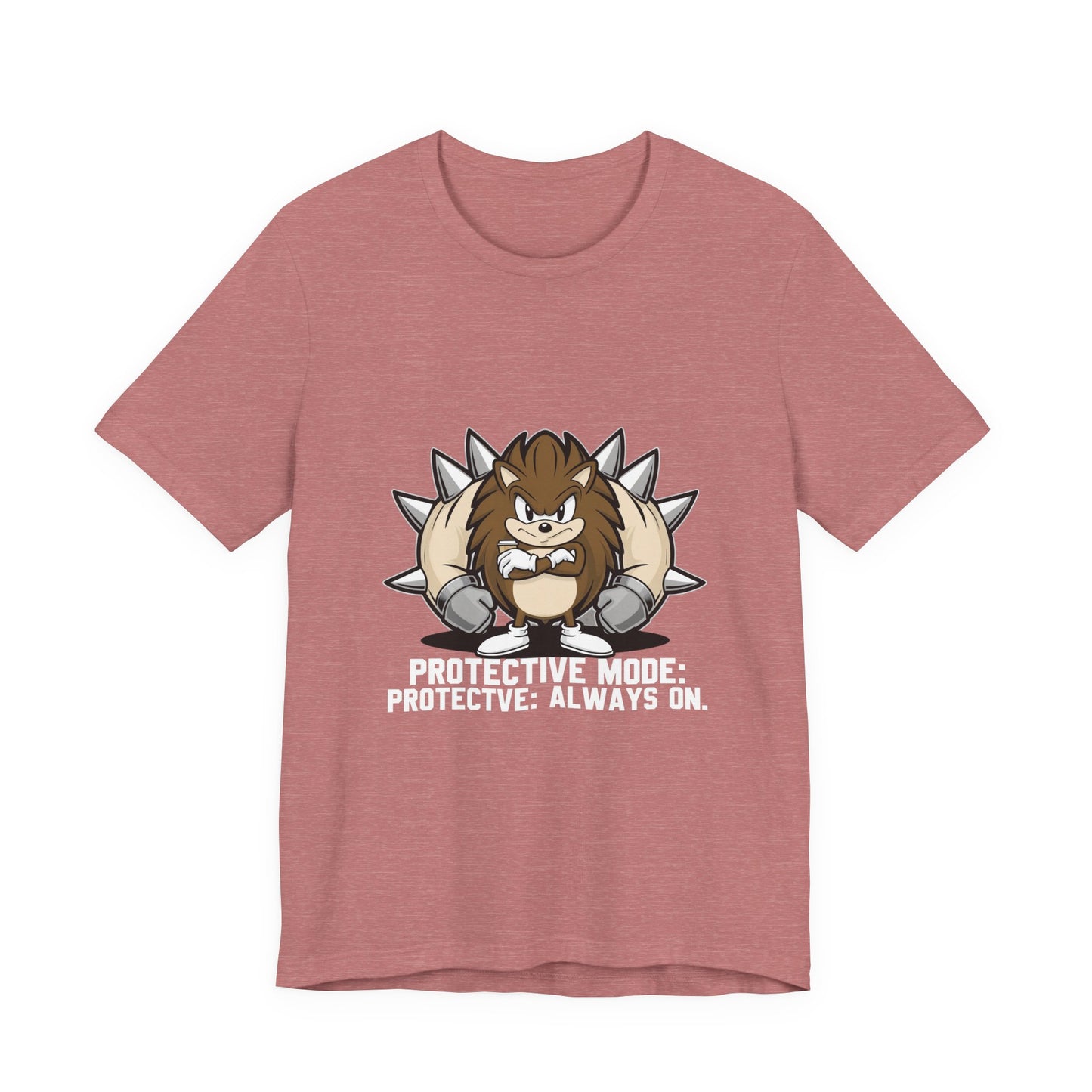 Protective Mode Unisex Jersey Tee - Always On, Gift for Him or Her, Funny T-Shirt, Casual Wear, Unique Graphic Tee