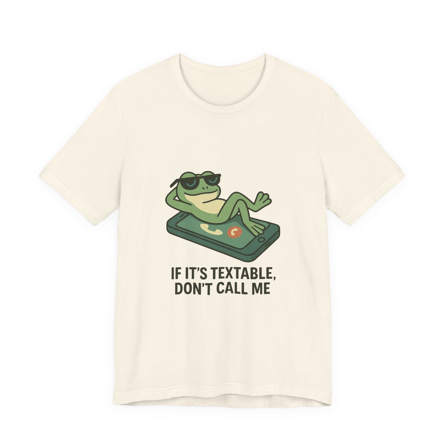 Chill Frog T-Shirt, Funny Graphic Tee, Relaxed Unisex Wear, Gift for Friends, Casual Style Shirt, Perfect for Parties