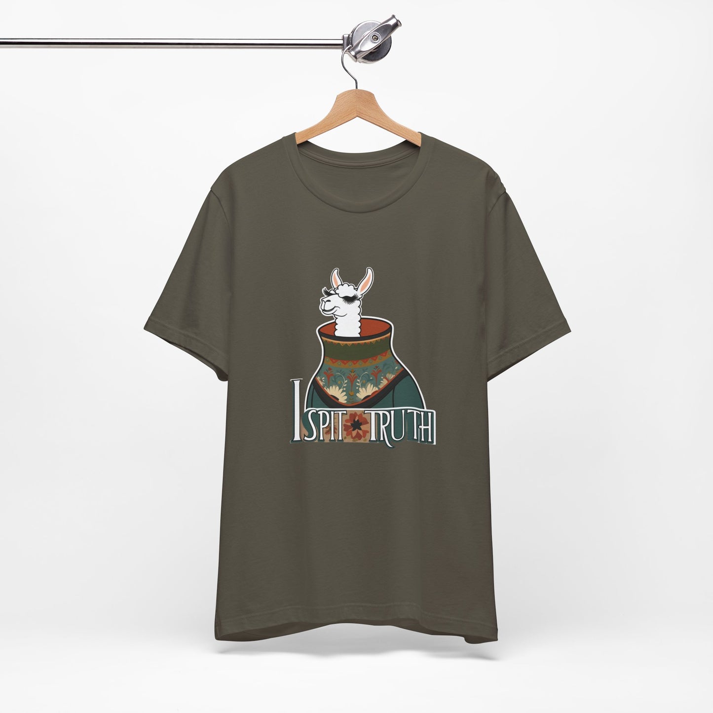 Funny Llama Graphic Tee, Unisex T-Shirt, Gift for Llama Lovers, Casual Wear, Quirky Humor Shirt