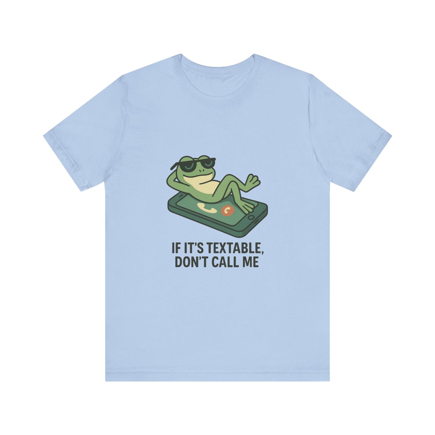 Chill Frog T-Shirt, Funny Graphic Tee, Relaxed Unisex Wear, Gift for Friends, Casual Style Shirt, Perfect for Parties