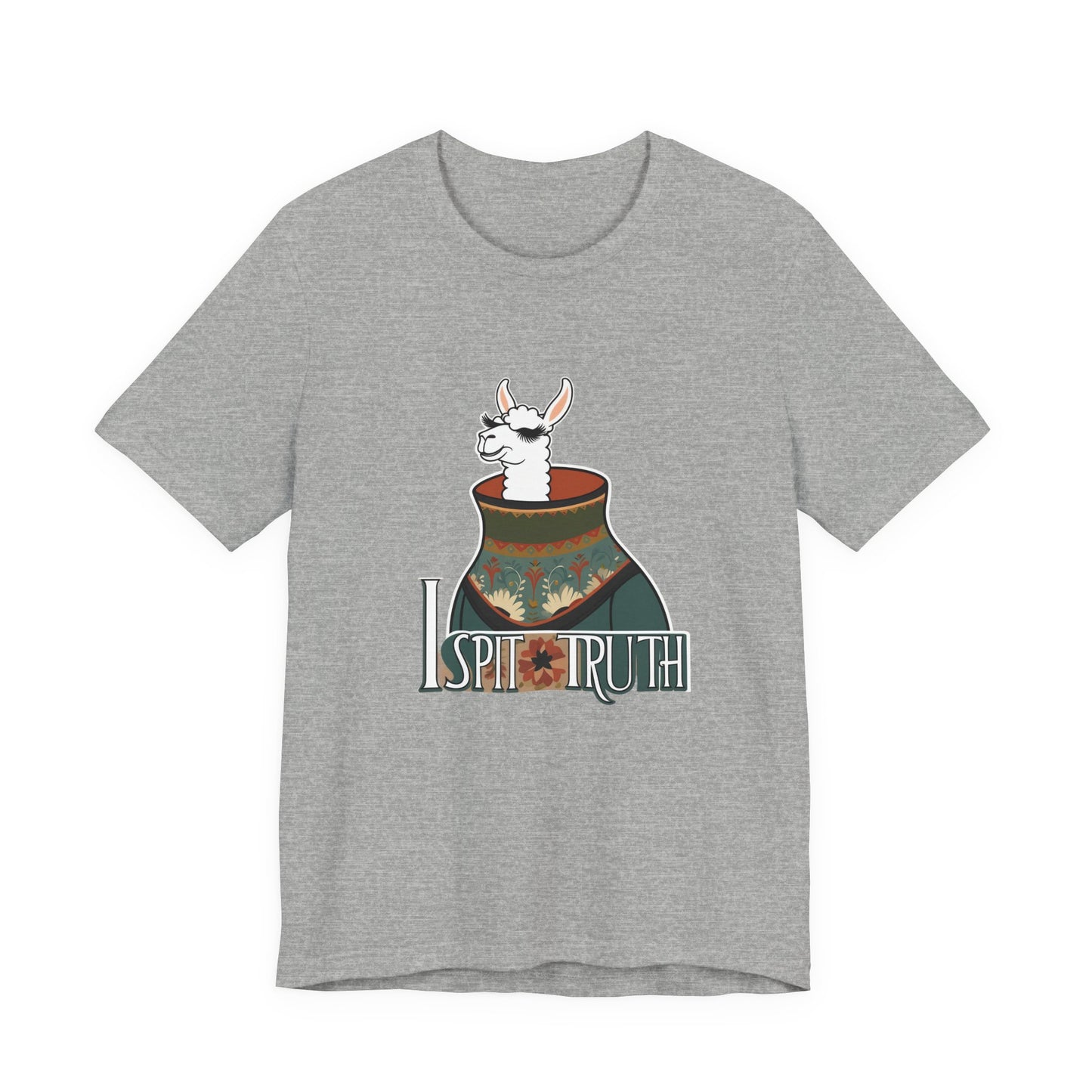 Funny Llama Graphic Tee, Unisex T-Shirt, Gift for Llama Lovers, Casual Wear, Quirky Humor Shirt
