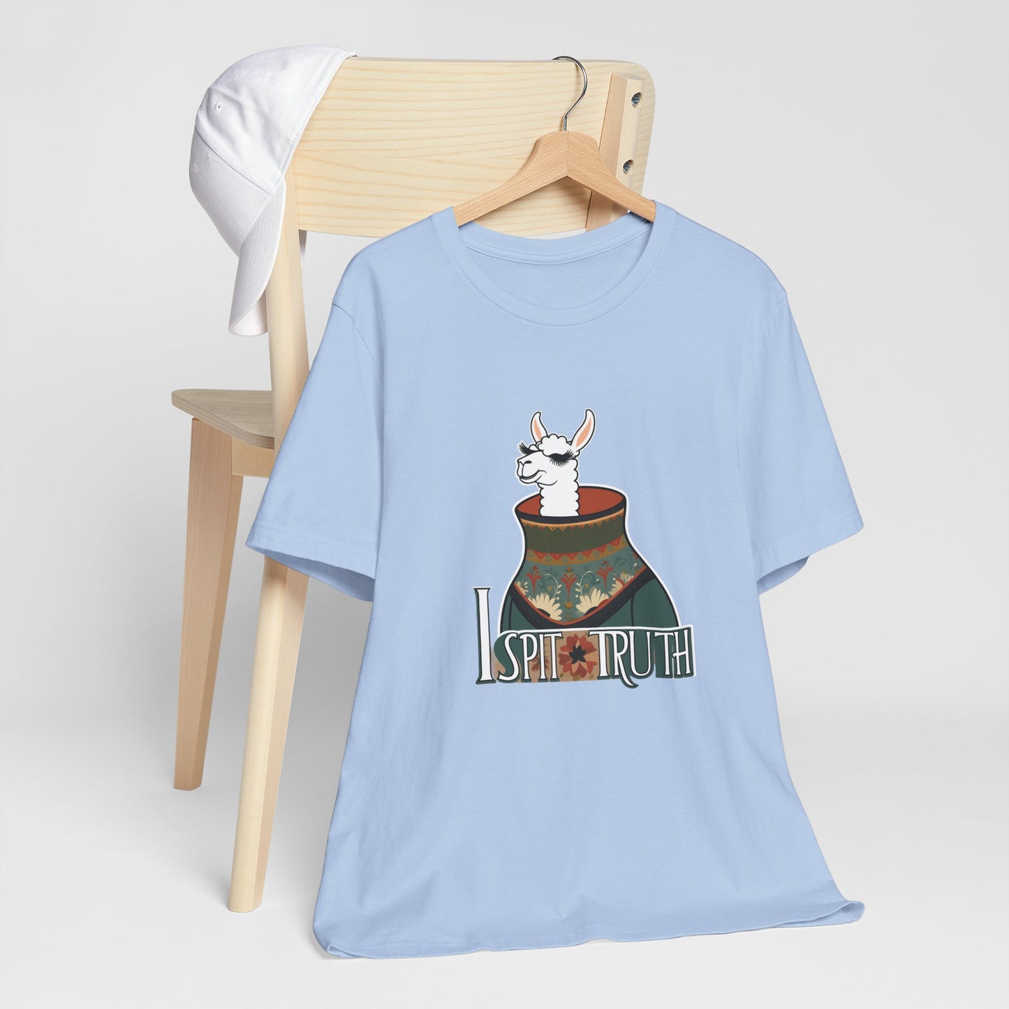 Funny Llama Graphic Tee, Unisex T-Shirt, Gift for Llama Lovers, Casual Wear, Quirky Humor Shirt