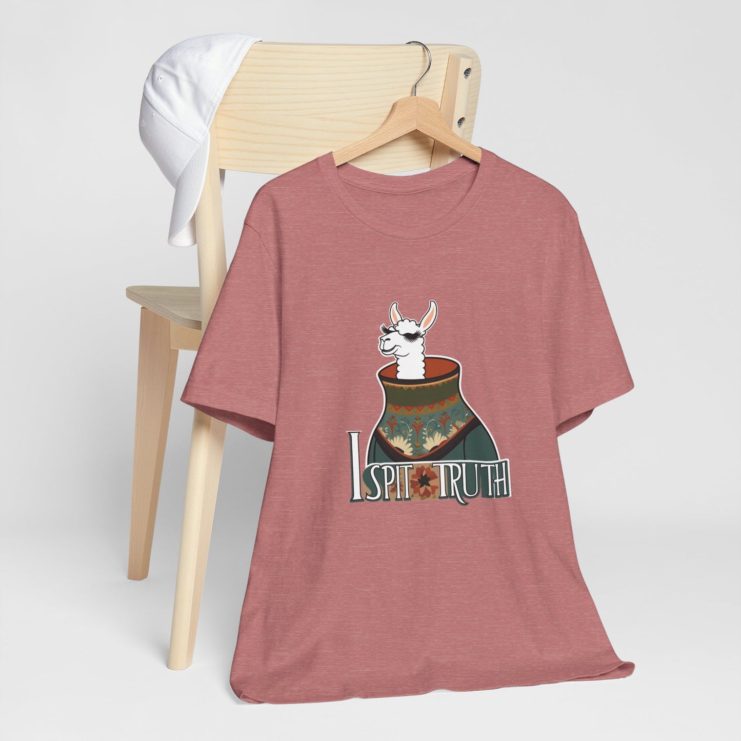 Funny Llama Graphic Tee, Unisex T-Shirt, Gift for Llama Lovers, Casual Wear, Quirky Humor Shirt