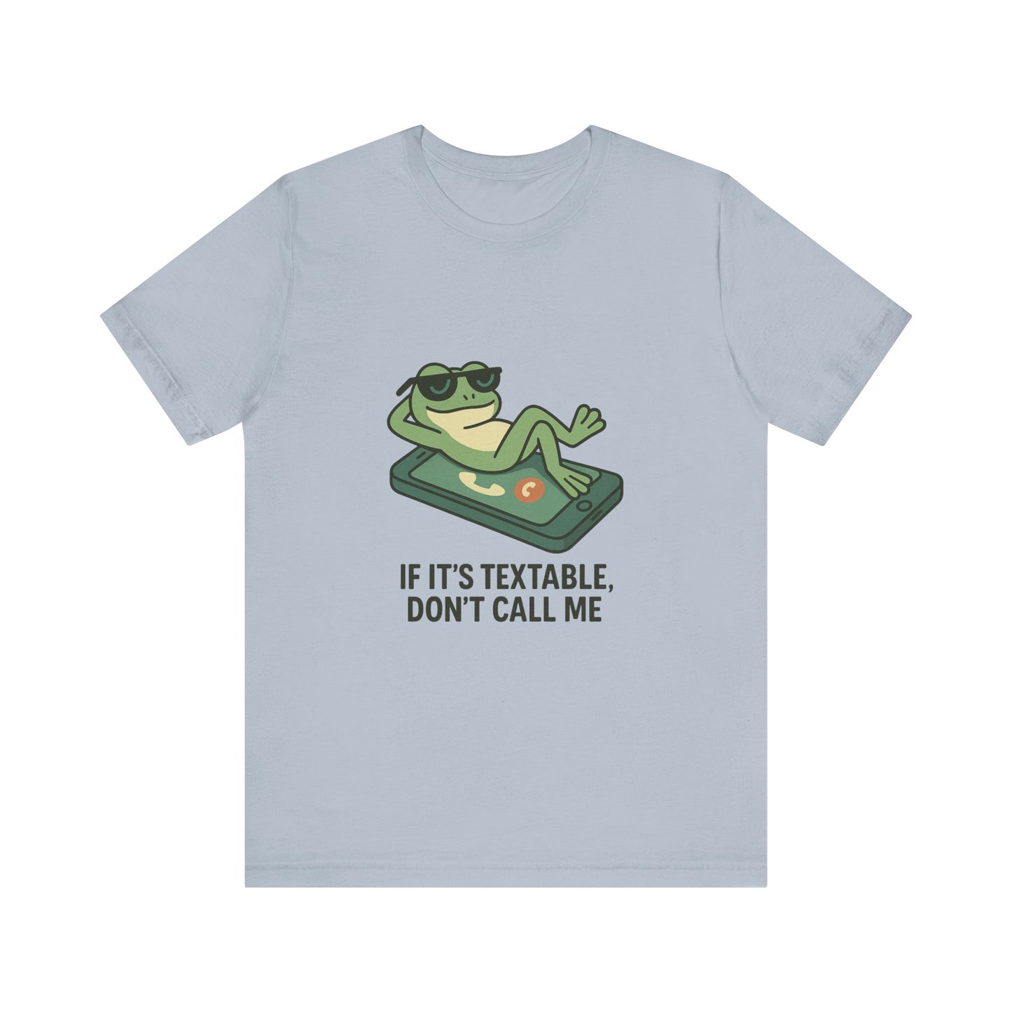Chill Frog T-Shirt, Funny Graphic Tee, Relaxed Unisex Wear, Gift for Friends, Casual Style Shirt, Perfect for Parties