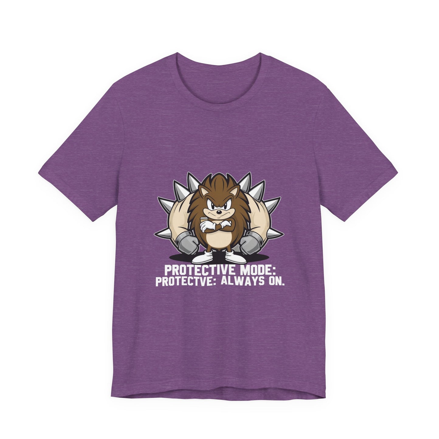 Protective Mode Unisex Jersey Tee - Always On, Gift for Him or Her, Funny T-Shirt, Casual Wear, Unique Graphic Tee