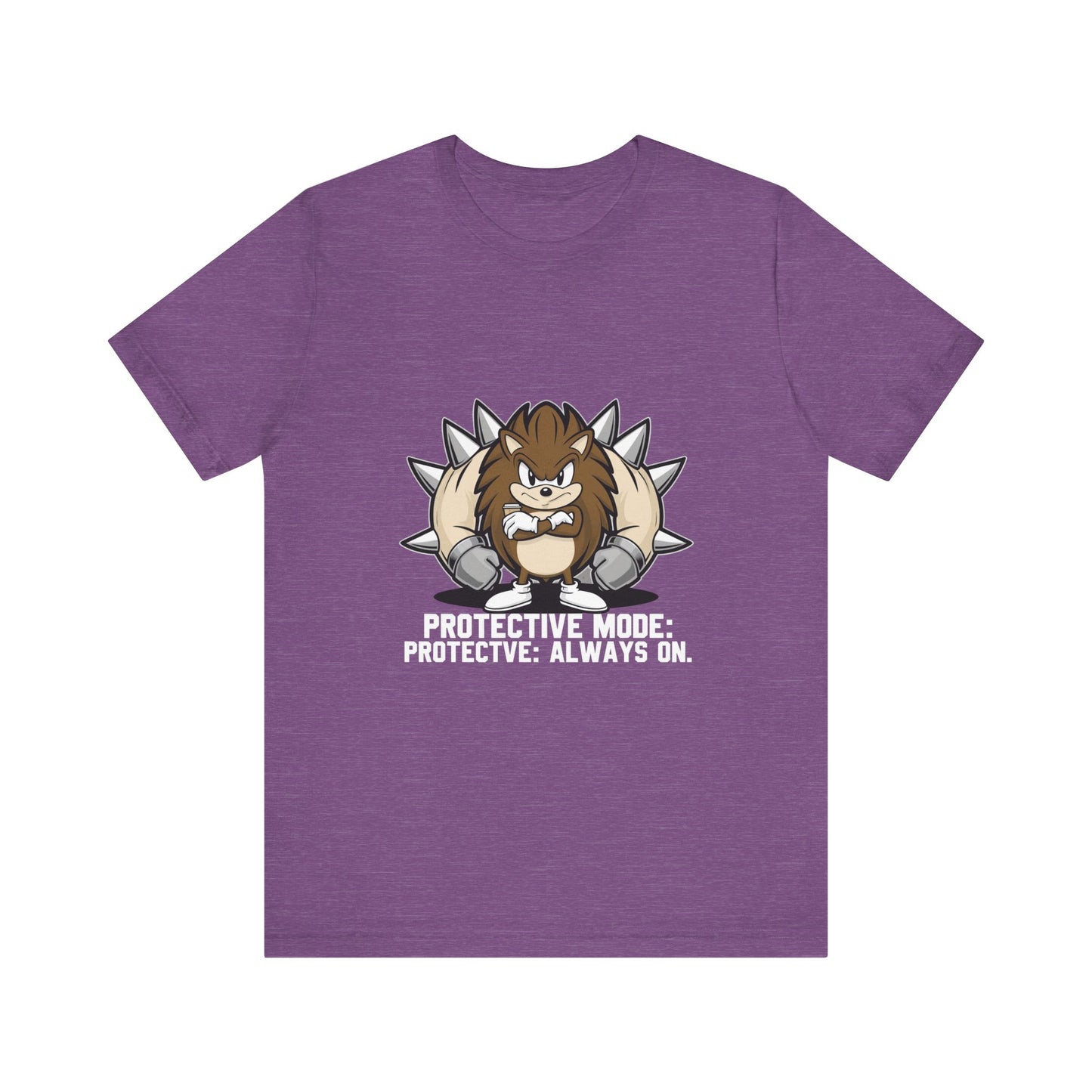 Protective Mode Unisex Jersey Tee - Always On, Gift for Him or Her, Funny T-Shirt, Casual Wear, Unique Graphic Tee