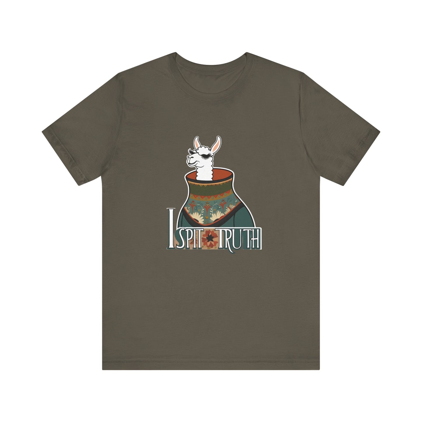 Funny Llama Graphic Tee, Unisex T-Shirt, Gift for Llama Lovers, Casual Wear, Quirky Humor Shirt