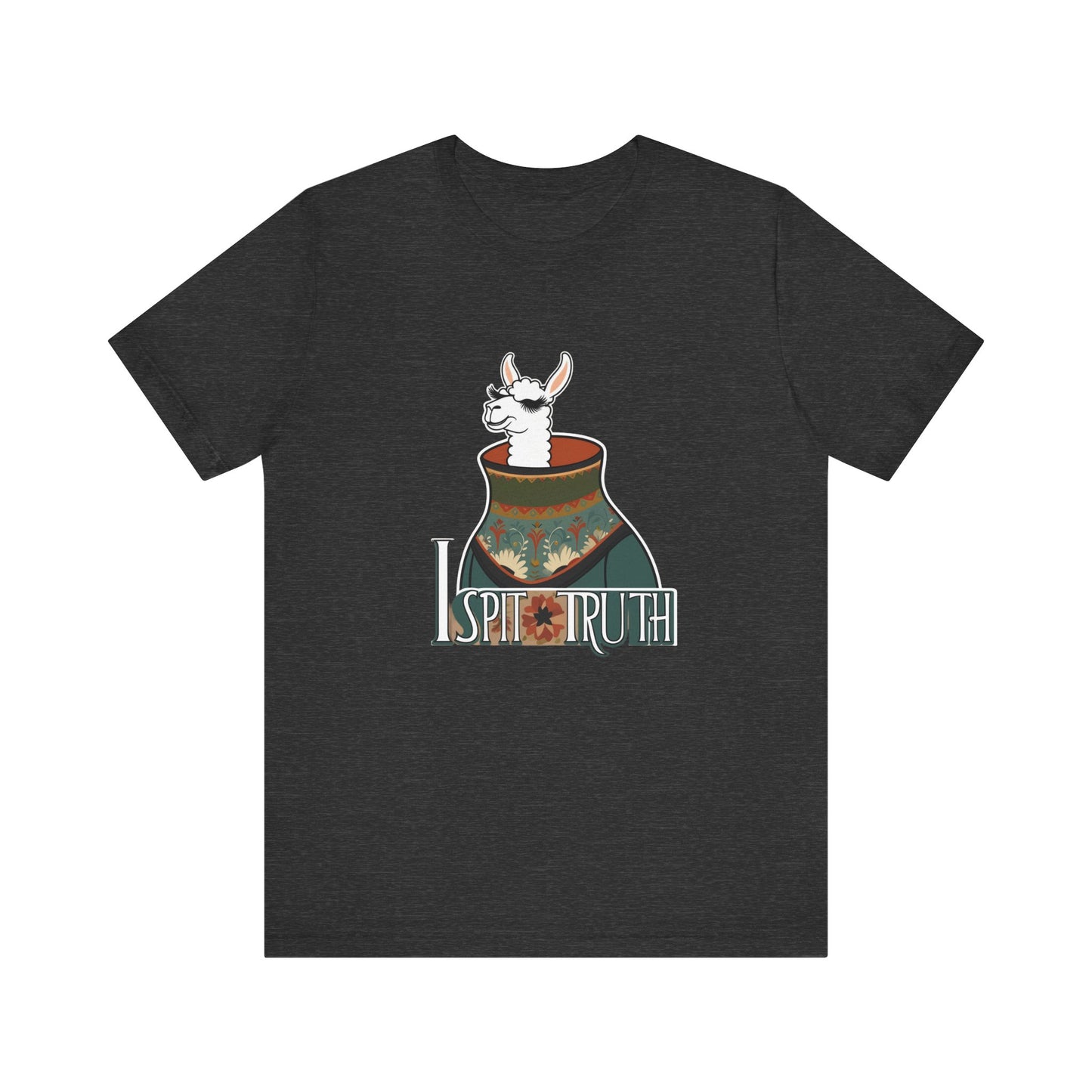 Funny Llama Graphic Tee, Unisex T-Shirt, Gift for Llama Lovers, Casual Wear, Quirky Humor Shirt