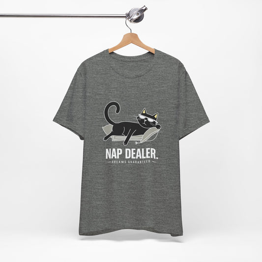 Cozy Cat Nap T-Shirt | Cute Cat Lover Tee, Perfect Gift for Cat Owners, Relaxed Fit Casual Wear, Animal Lovers Gift, Funny Cat Shirt