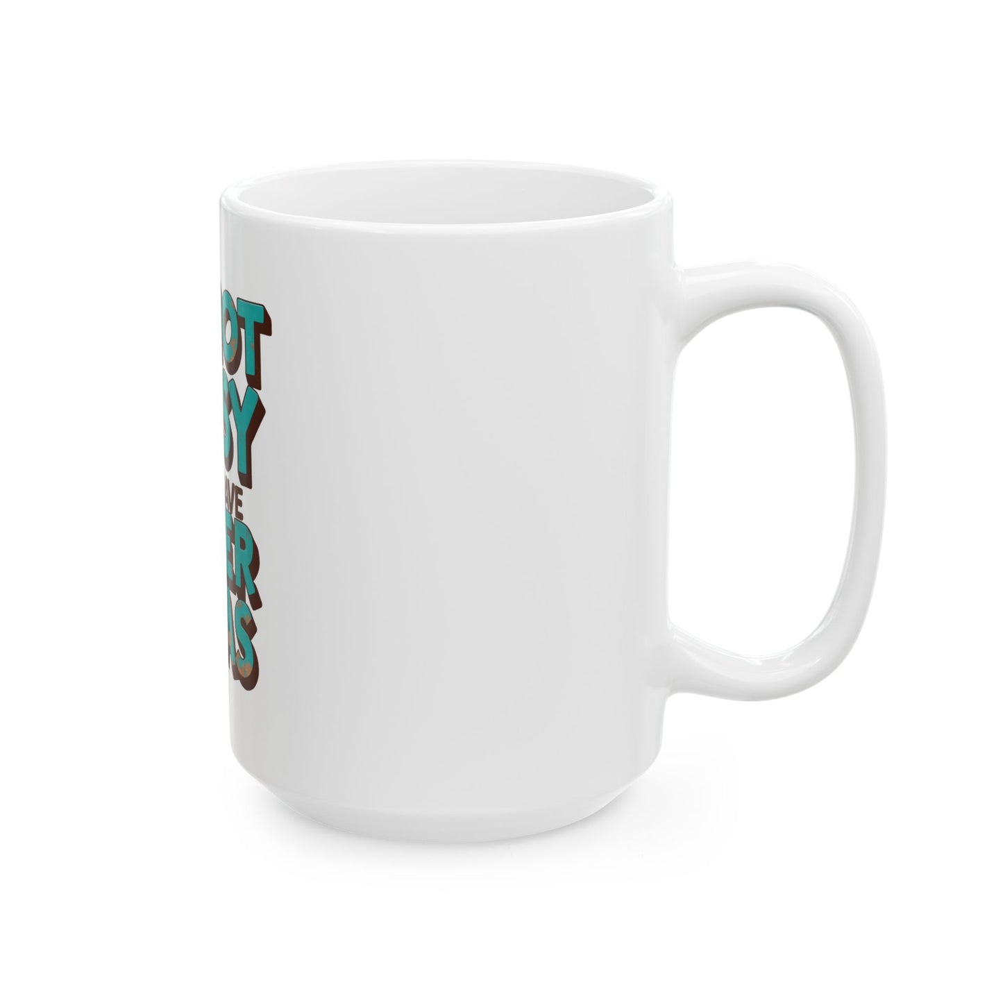 Bossy Ideas Ceramic Mug, Funny Coffee Cup, Gift for Bosses, Office Humor Drinkware, Inspirational Mug, 11oz 15oz