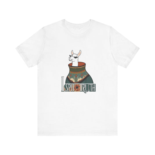 Funny Llama Graphic Tee, Unisex T-Shirt, Gift for Llama Lovers, Casual Wear, Quirky Humor Shirt