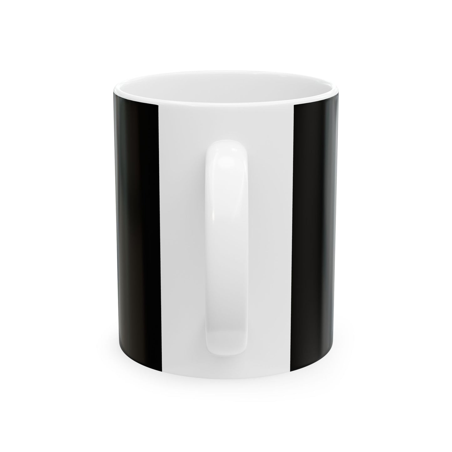 Cat Lover's Ceramic Mug - Funny Caffeine Quote, Gifts for Cat Owners, Black Cat Coffee Cup, Star Wars Inspired, Unique Cat Merchandise