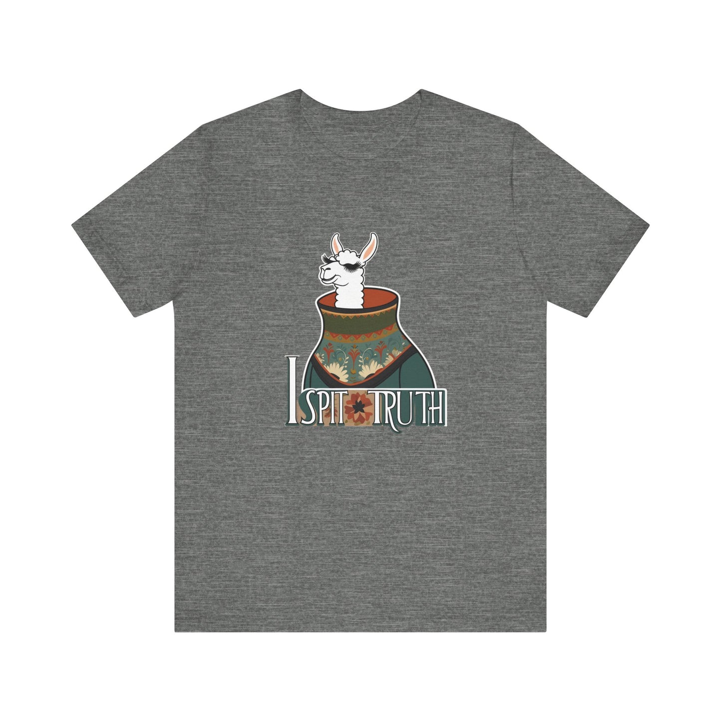 Funny Llama Graphic Tee, Unisex T-Shirt, Gift for Llama Lovers, Casual Wear, Quirky Humor Shirt