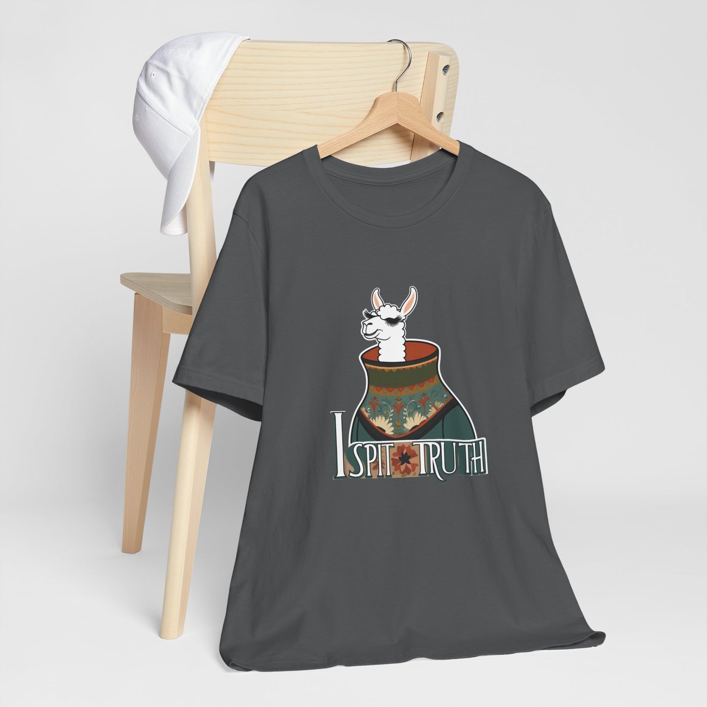 Funny Llama Graphic Tee, Unisex T-Shirt, Gift for Llama Lovers, Casual Wear, Quirky Humor Shirt