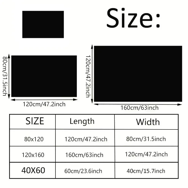 Boho Foldable Outdoor Rug – 3 Sizes Available