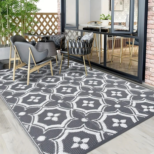 Boho Foldable Outdoor Rug – 3 Sizes Available