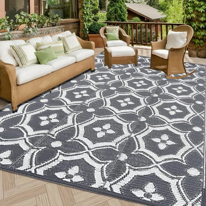 Boho Foldable Outdoor Rug – 3 Sizes Available