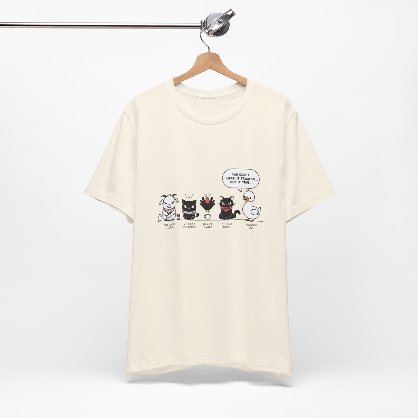 Funny Pet Lover Tee, Cute Animal Humor Shirt, Unisex Short Sleeve T-Shirt, Gift for Pet Owners, Animal Lover Apparel