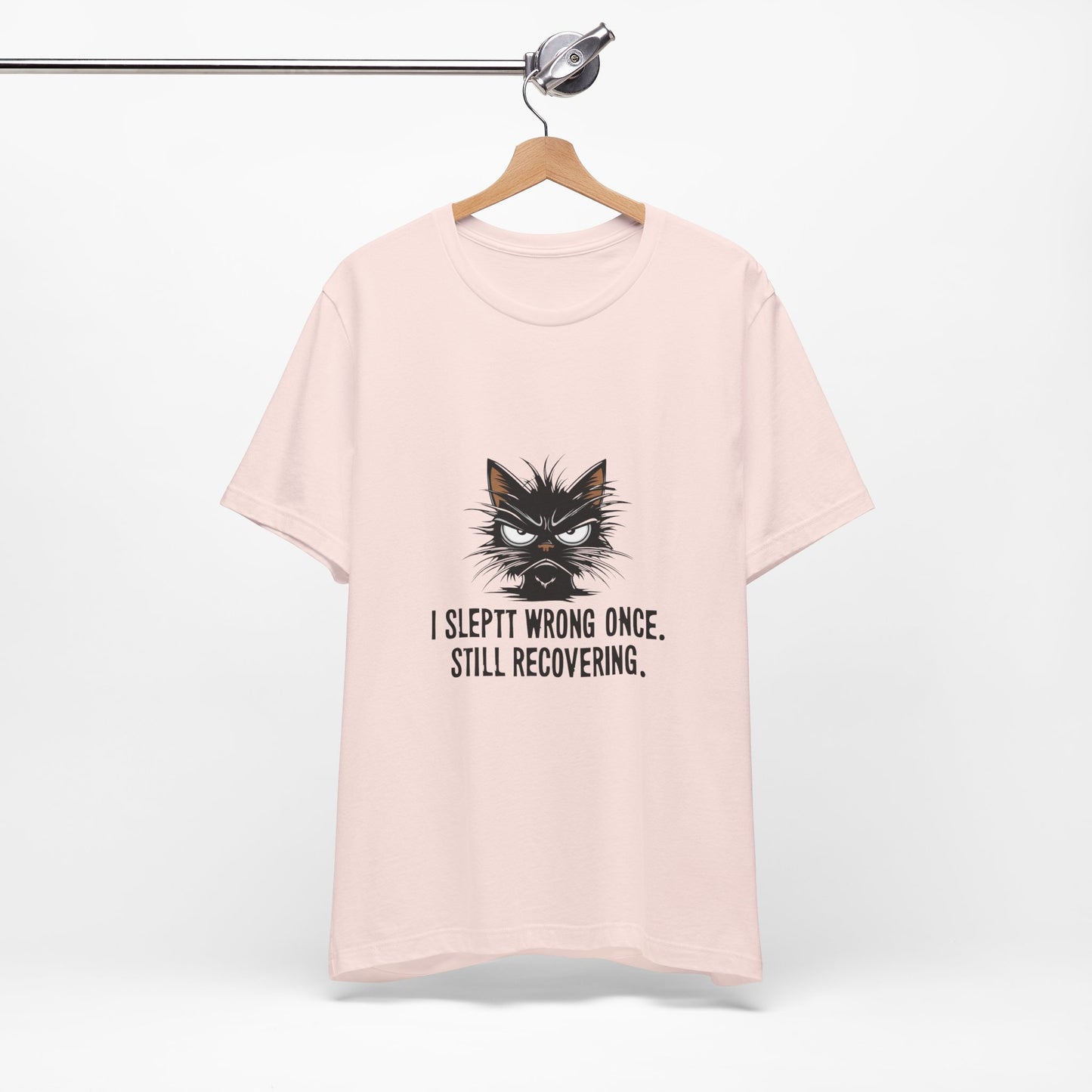 Funny Recovery Cat T-Shirt, Cat Lover Tee, Gift for Animal Lovers, Birthday Gift, Humorous Statement Shirt