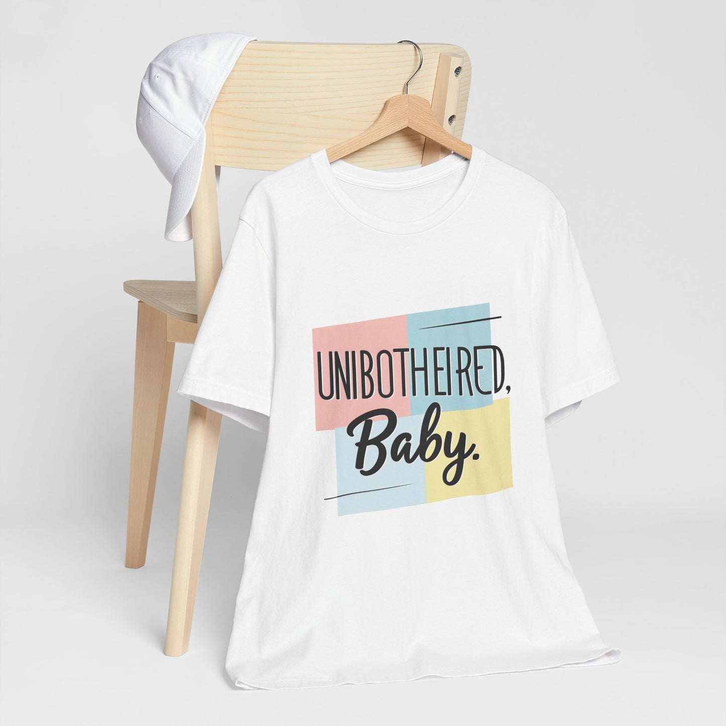 Unbothered Baby Tee | Cute Graphic Shirt, Perfect Gift for Teens, Casual Wear, Everyday Comfort, Birthday Gift