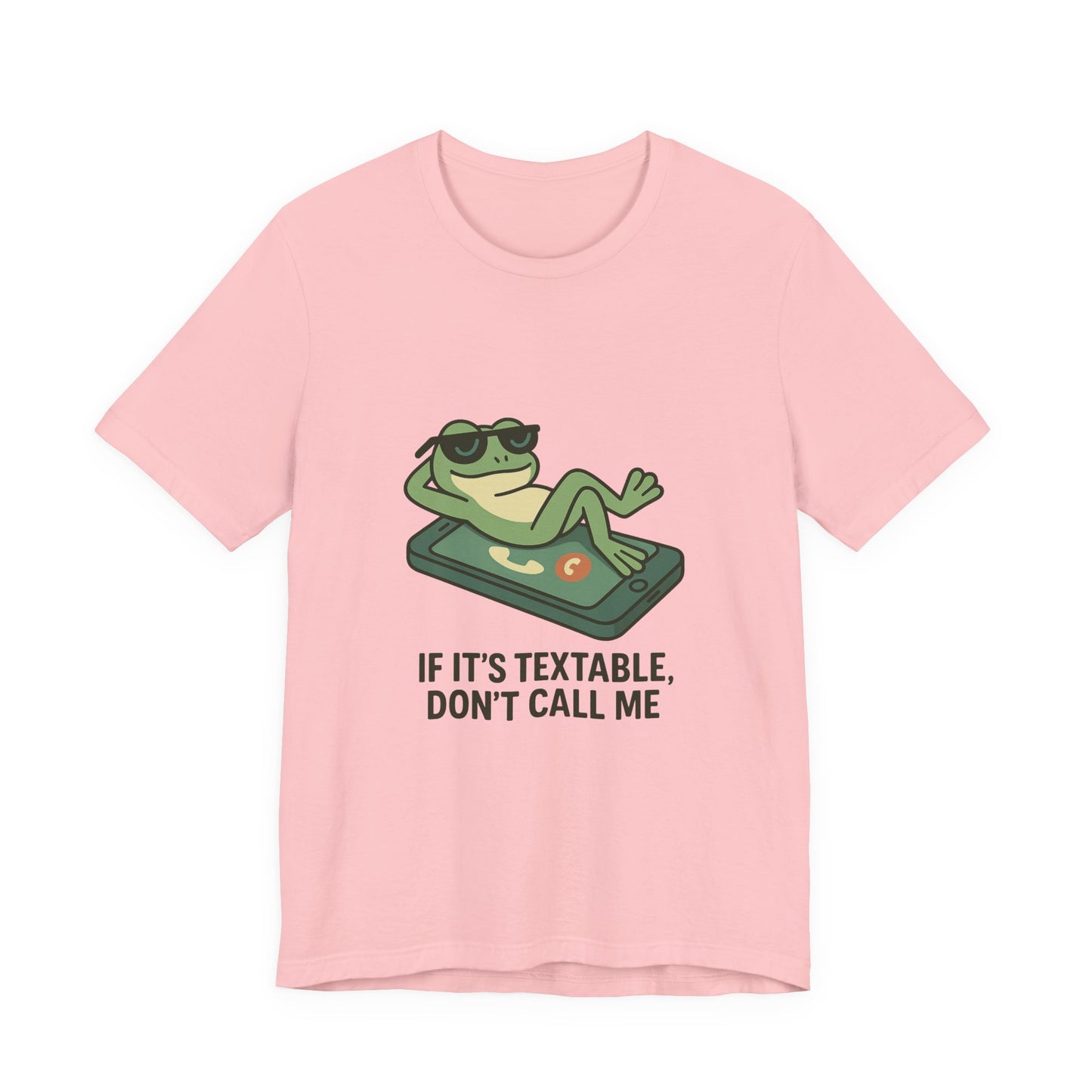 Chill Frog T-Shirt, Funny Graphic Tee, Relaxed Unisex Wear, Gift for Friends, Casual Style Shirt, Perfect for Parties