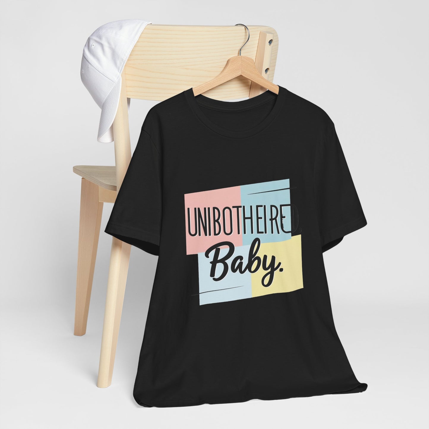 Unbothered Baby Tee | Cute Graphic Shirt, Perfect Gift for Teens, Casual Wear, Everyday Comfort, Birthday Gift