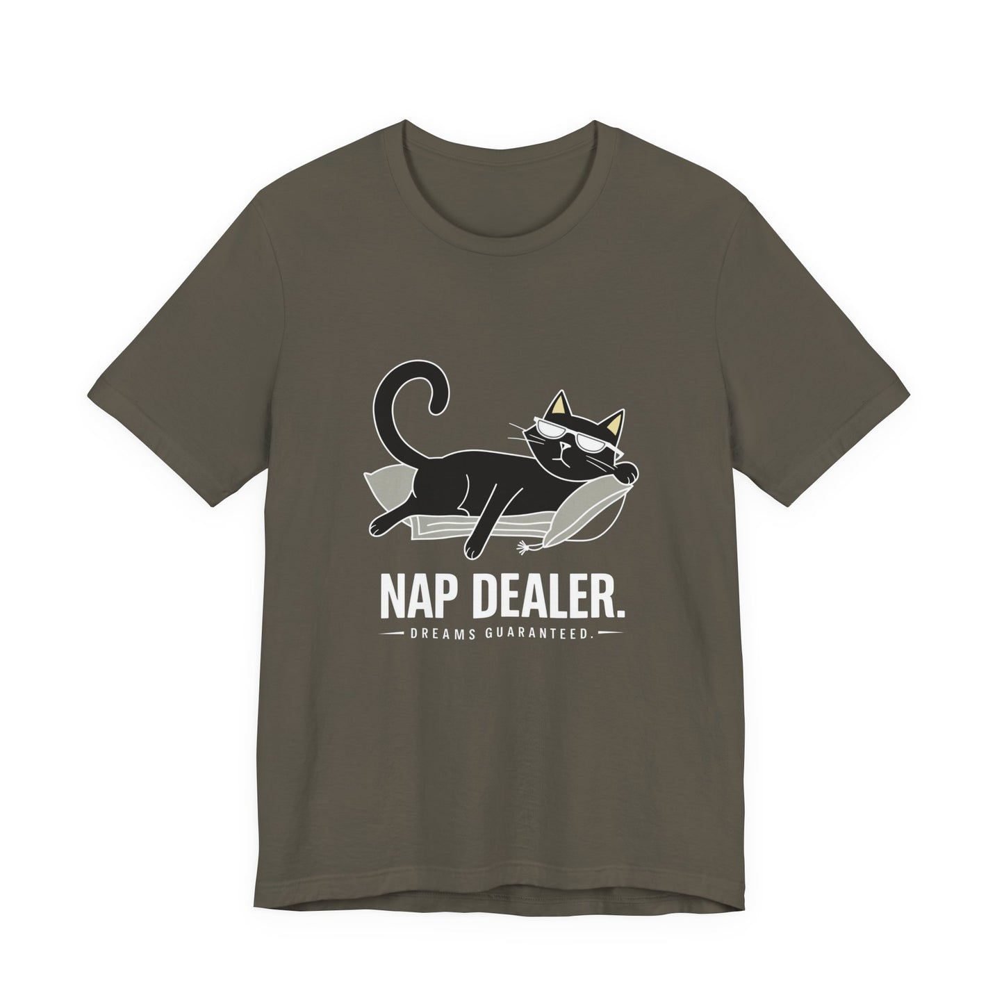 Cozy Cat Nap T-Shirt | Cute Cat Lover Tee, Perfect Gift for Cat Owners, Relaxed Fit Casual Wear, Animal Lovers Gift, Funny Cat Shirt