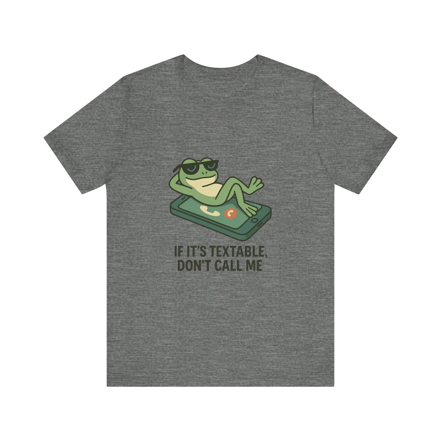 Chill Frog T-Shirt, Funny Graphic Tee, Relaxed Unisex Wear, Gift for Friends, Casual Style Shirt, Perfect for Parties
