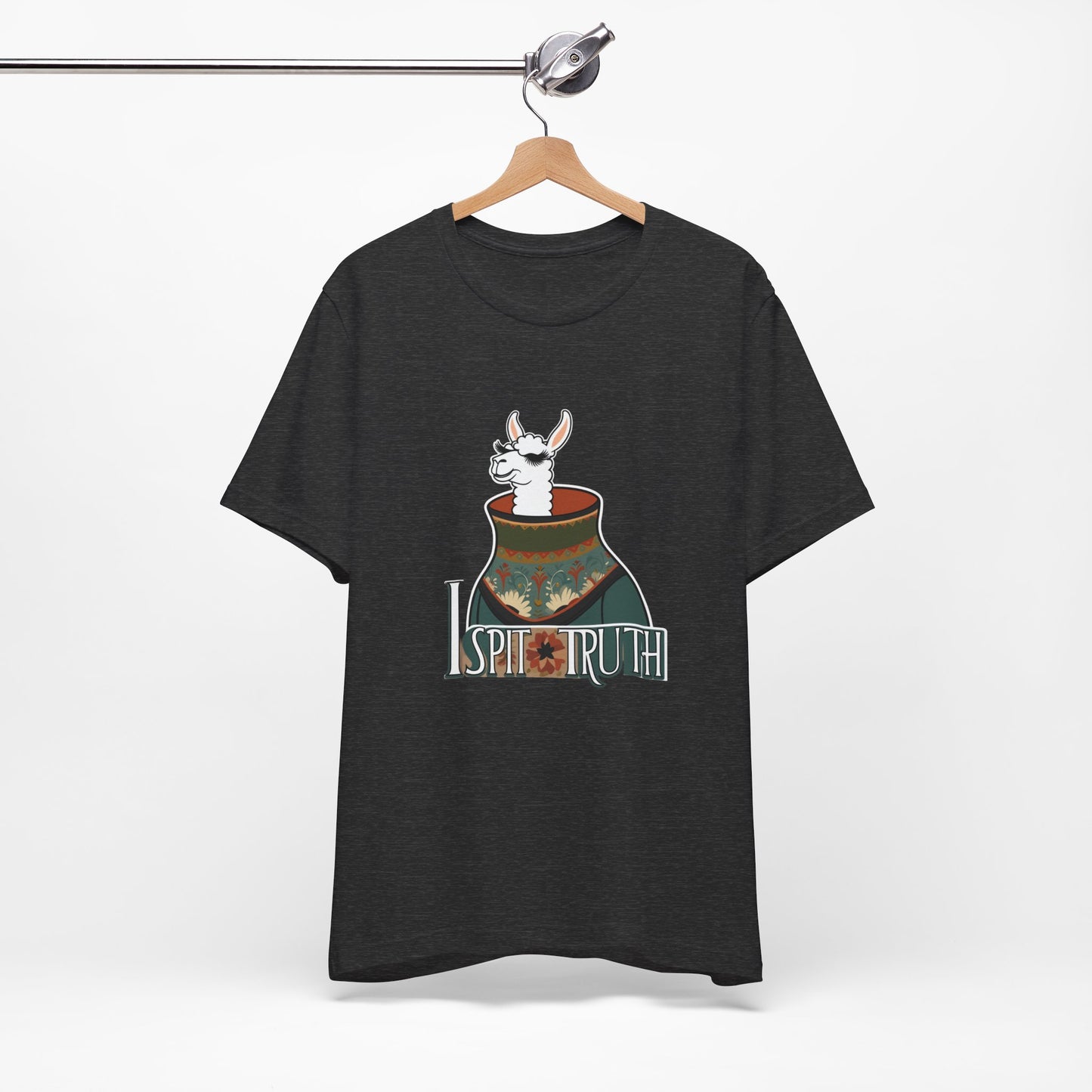 Funny Llama Graphic Tee, Unisex T-Shirt, Gift for Llama Lovers, Casual Wear, Quirky Humor Shirt