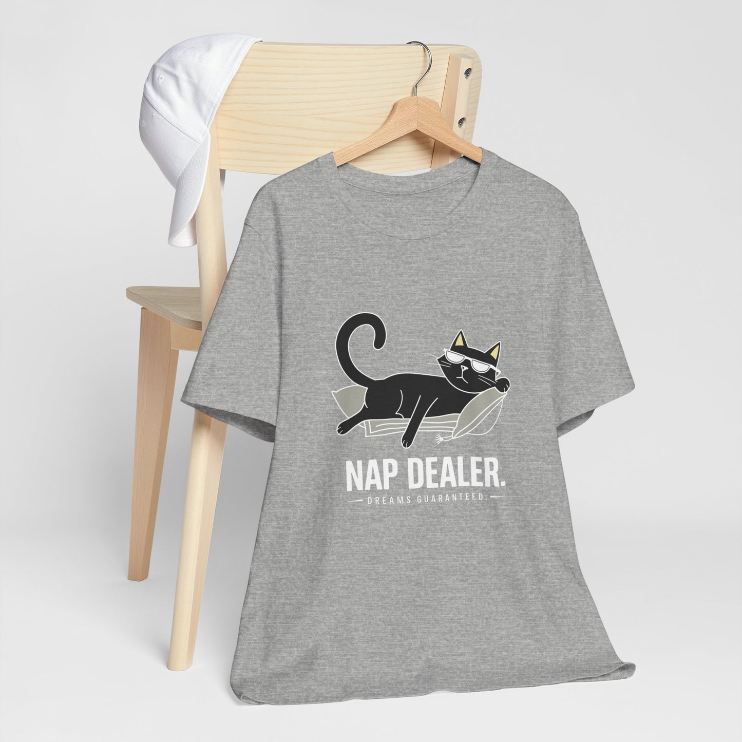 Cozy Cat Nap T-Shirt | Cute Cat Lover Tee, Perfect Gift for Cat Owners, Relaxed Fit Casual Wear, Animal Lovers Gift, Funny Cat Shirt