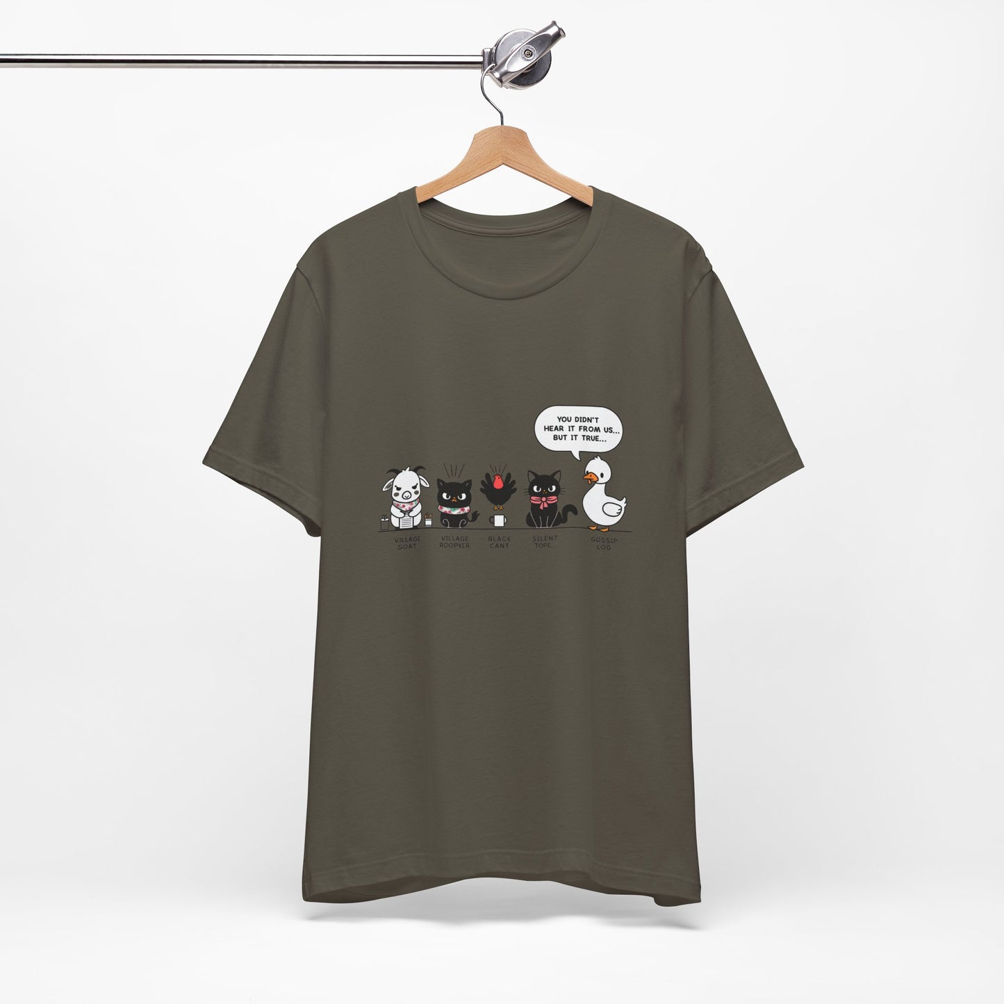 Funny Pet Lover Tee, Cute Animal Humor Shirt, Unisex Short Sleeve T-Shirt, Gift for Pet Owners, Animal Lover Apparel