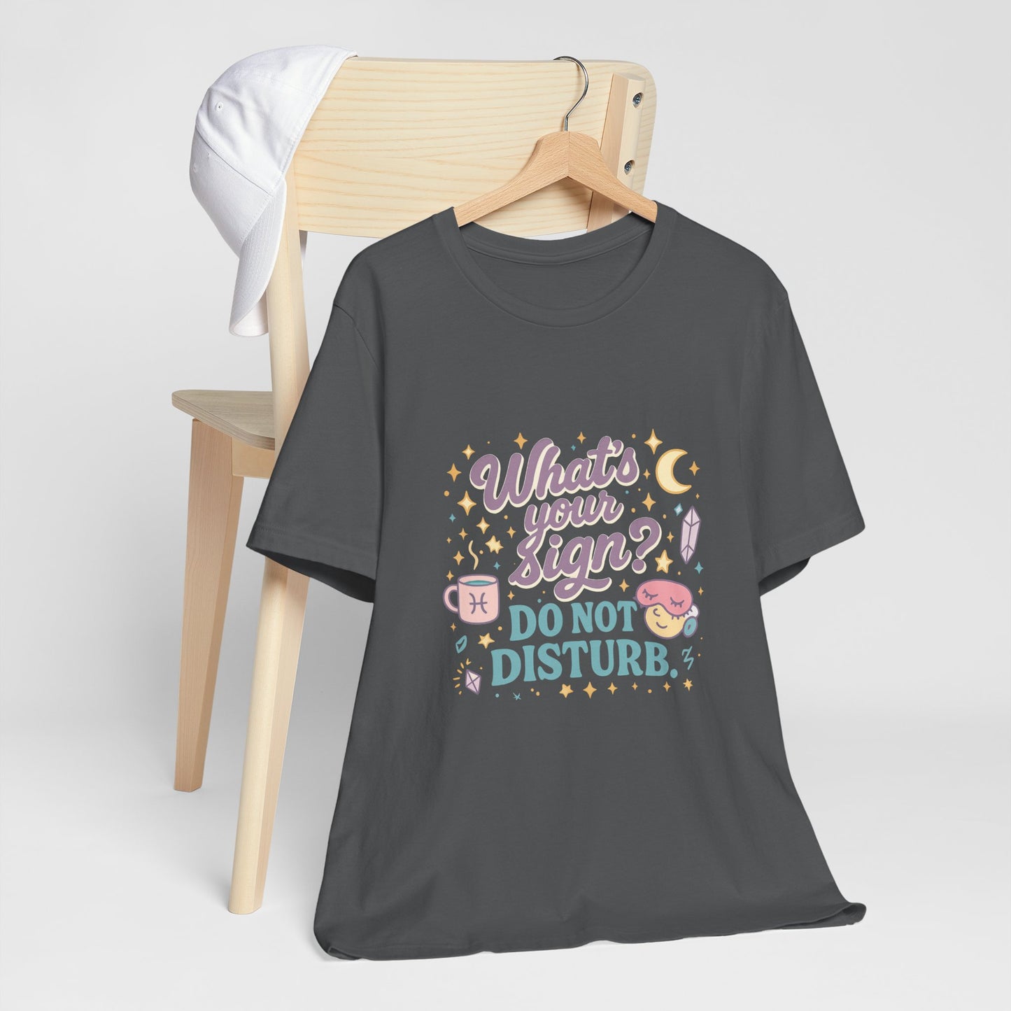 Astrology Inspired Unisex T-Shirt: Do Not Disturb, Zodiac Sign Tee, Horoscope Shirt, Astrology Lover Gift, Astronomy Clothing