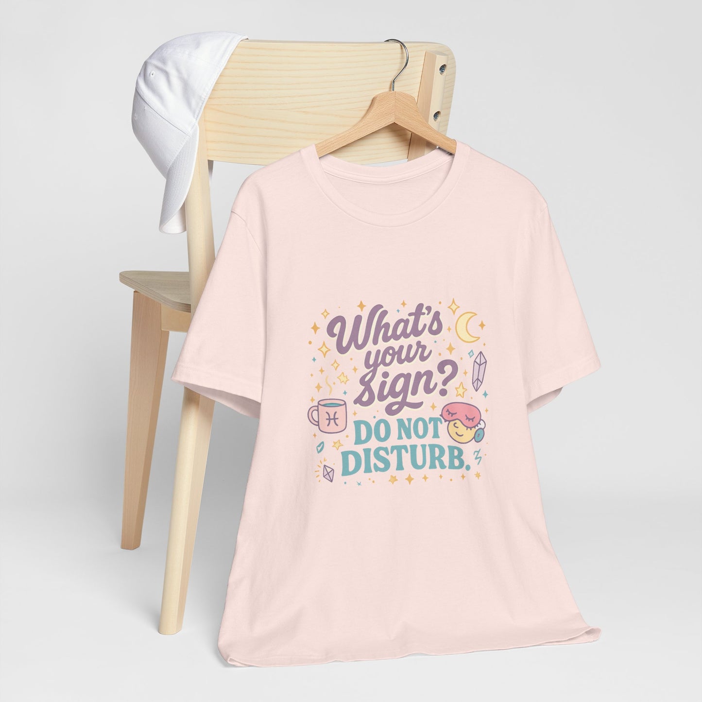Astrology Inspired Unisex T-Shirt: Do Not Disturb, Zodiac Sign Tee, Horoscope Shirt, Astrology Lover Gift, Astronomy Clothing