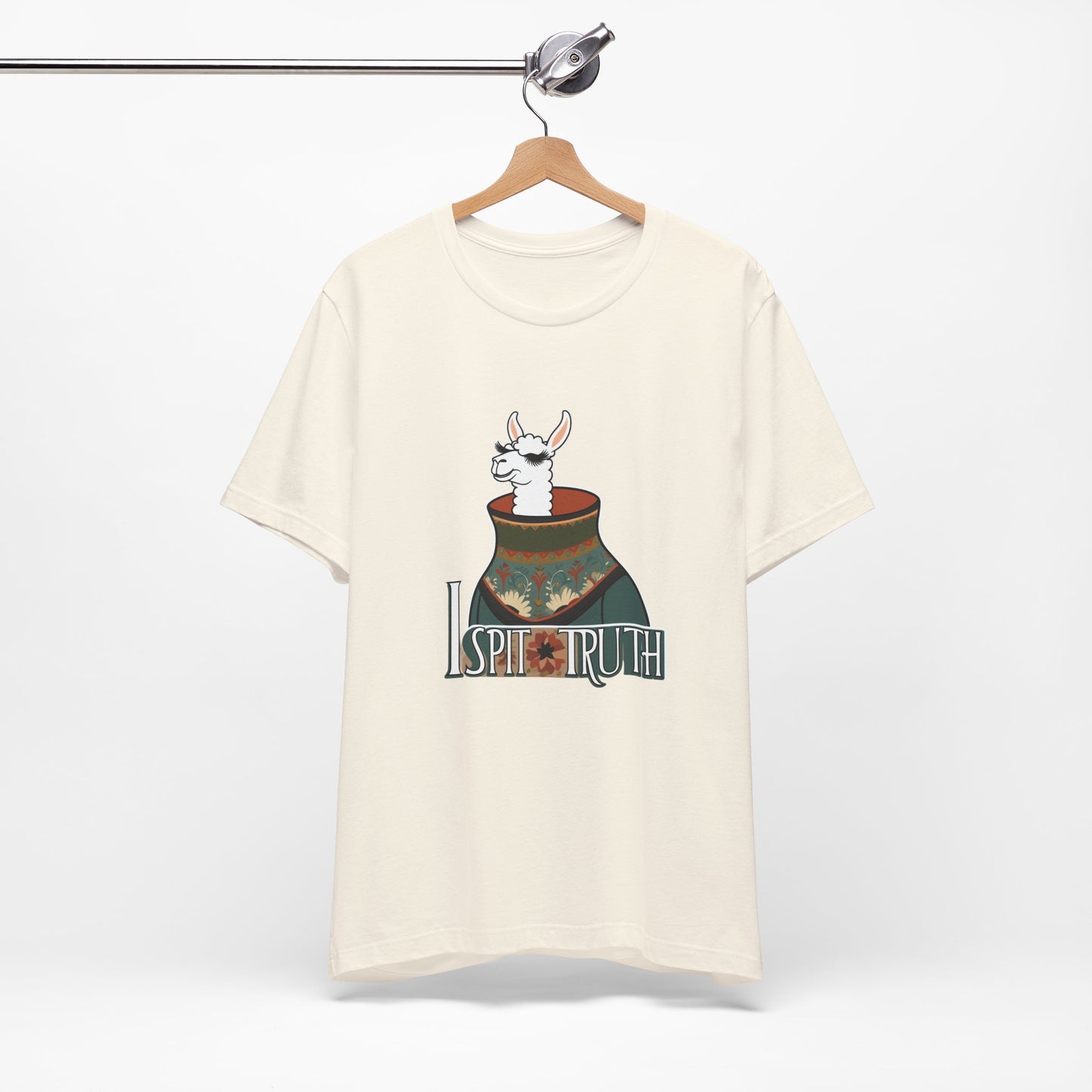 Funny Llama Graphic Tee, Unisex T-Shirt, Gift for Llama Lovers, Casual Wear, Quirky Humor Shirt