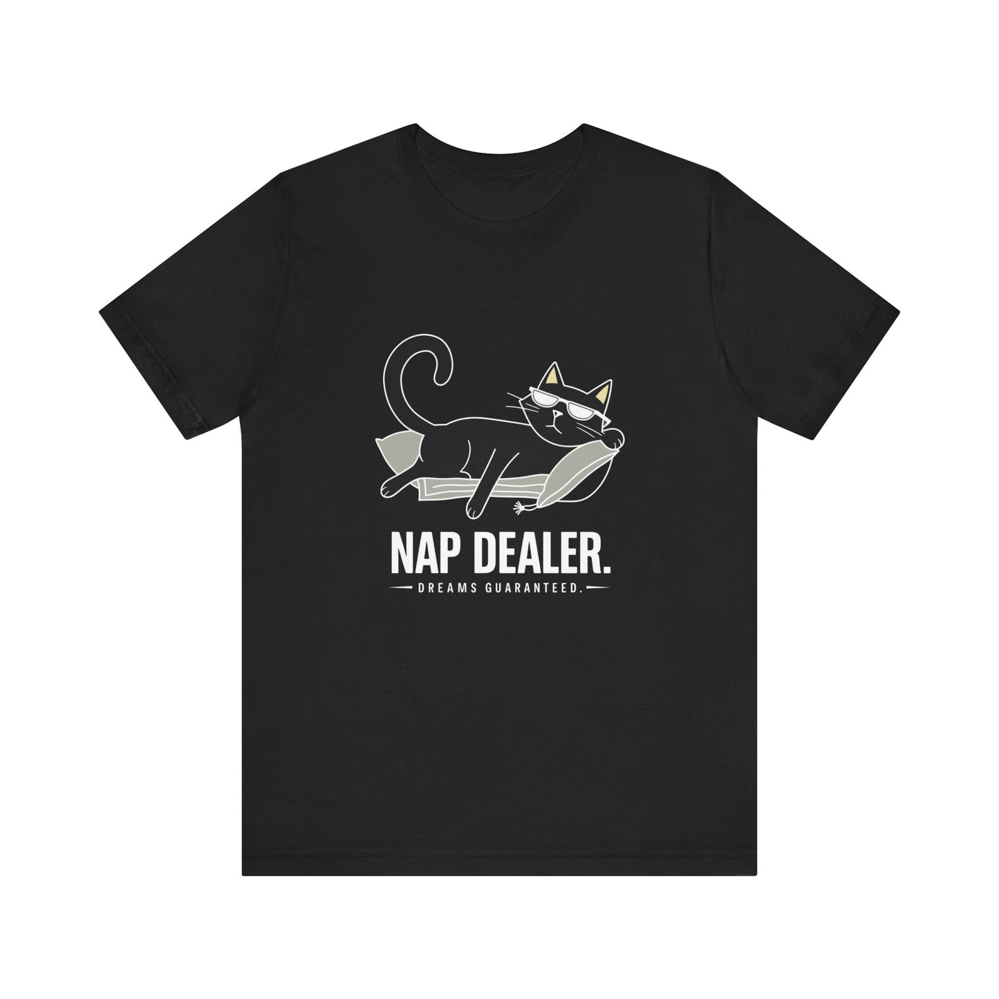 Cozy Cat Nap T-Shirt | Cute Cat Lover Tee, Perfect Gift for Cat Owners, Relaxed Fit Casual Wear, Animal Lovers Gift, Funny Cat Shirt