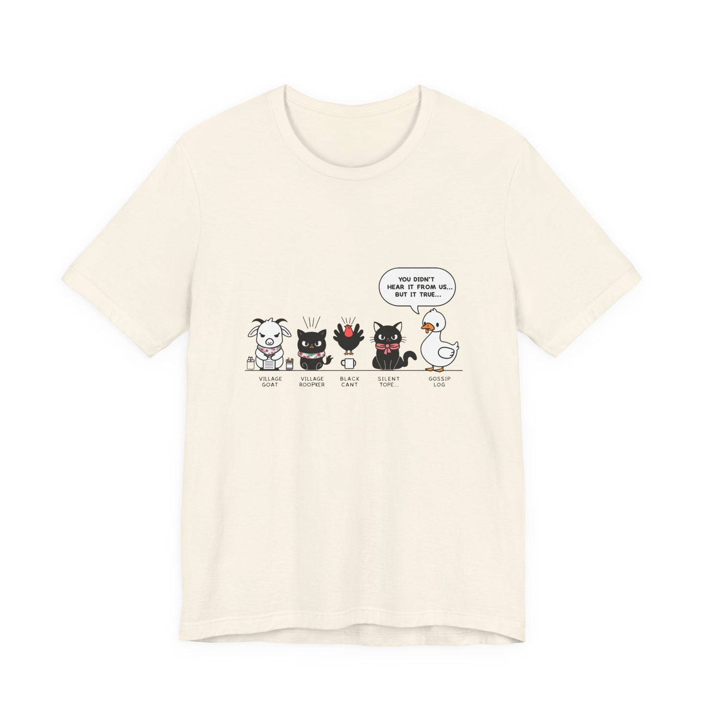 Funny Pet Lover Tee, Cute Animal Humor Shirt, Unisex Short Sleeve T-Shirt, Gift for Pet Owners, Animal Lover Apparel